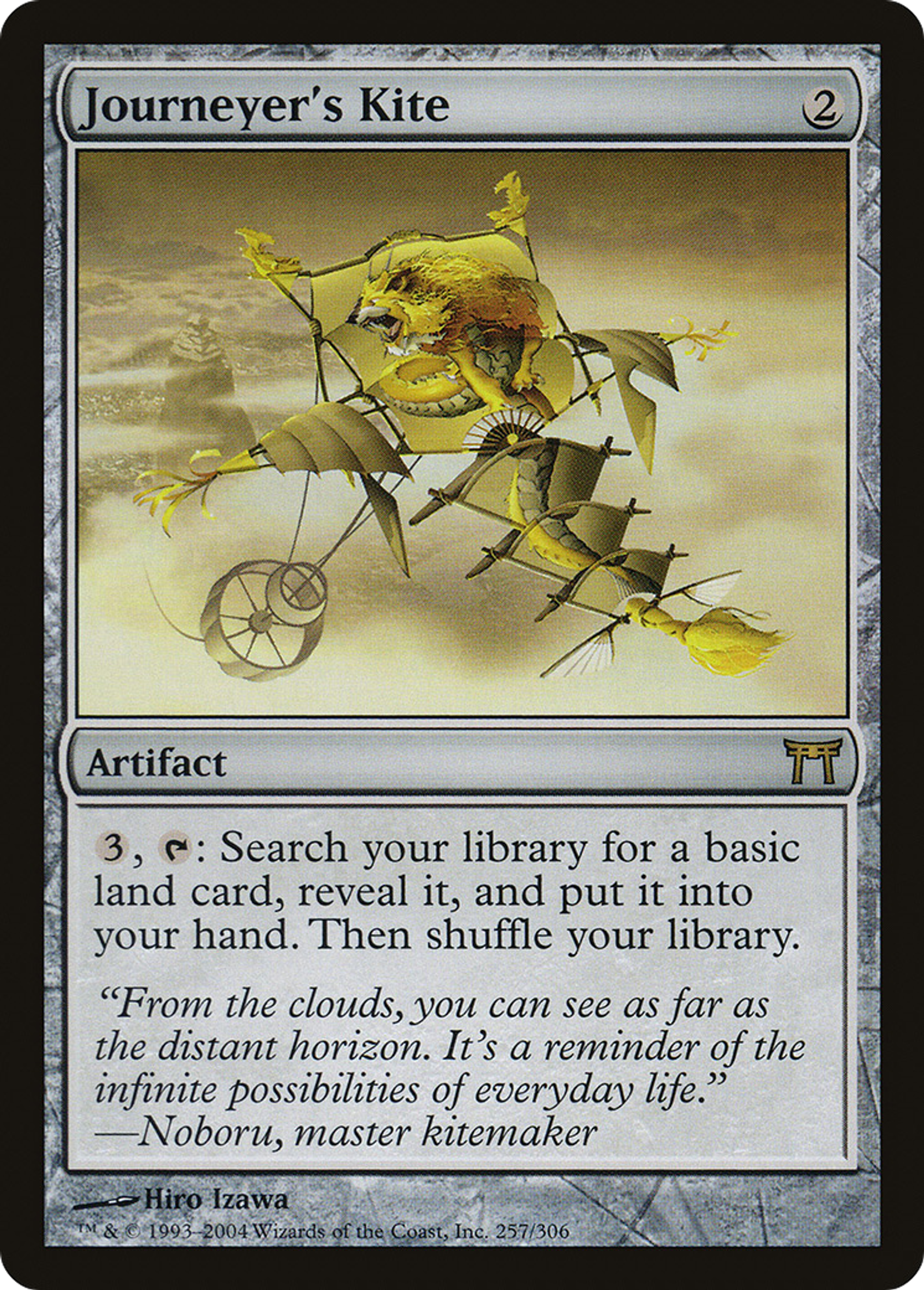 Cerf-volant du voyageur — Champions of Kamigawa — Magic: The Gathering