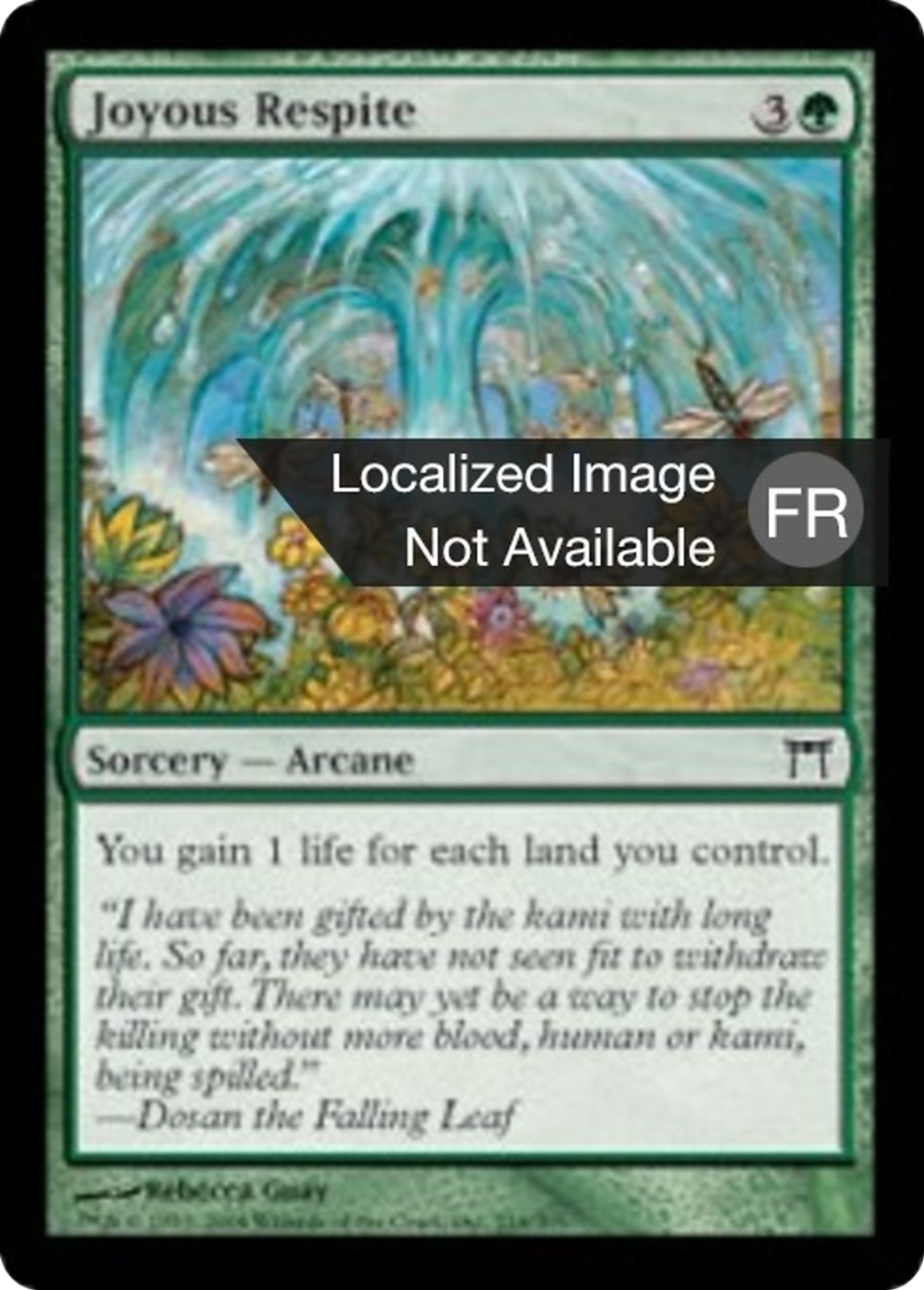 Répit joyeux — Champions of Kamigawa — Magic: The Gathering