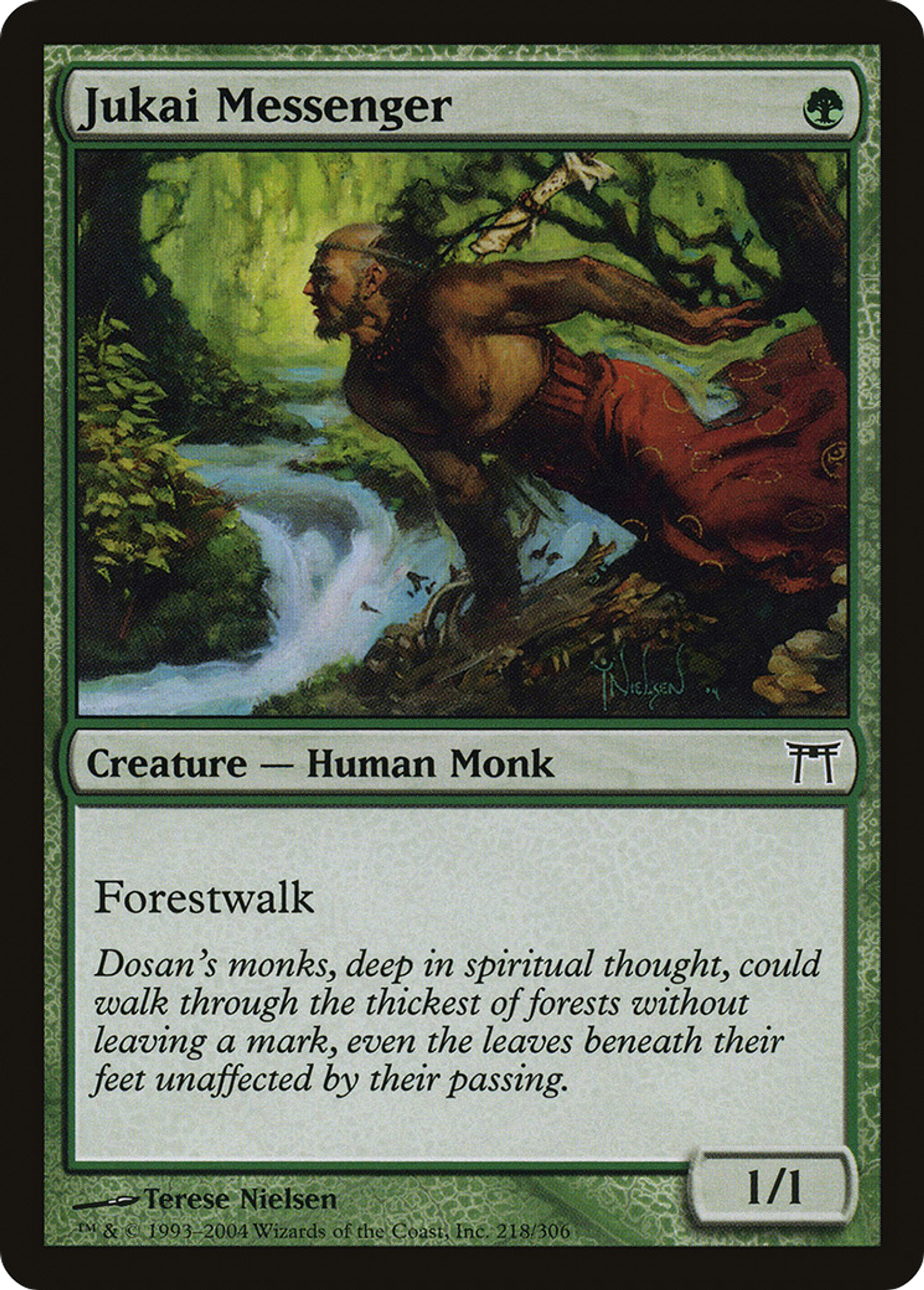Messager de Jukai — Champions of Kamigawa — Magic: The Gathering