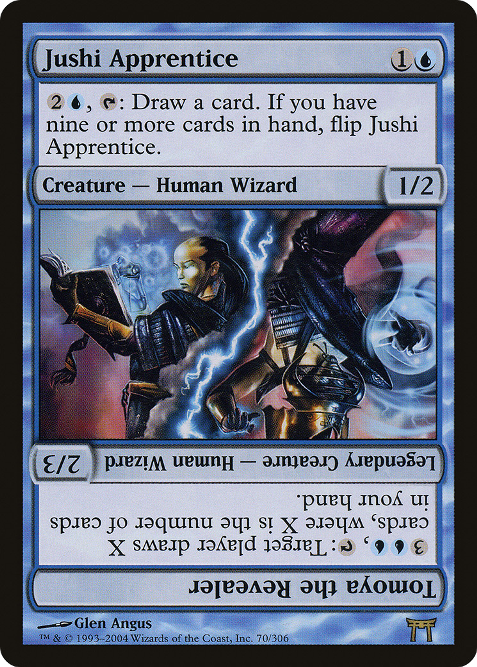 Jushi Apprentice // Tomoya the Revealer — Champions of Kamigawa — Magic: The Gathering