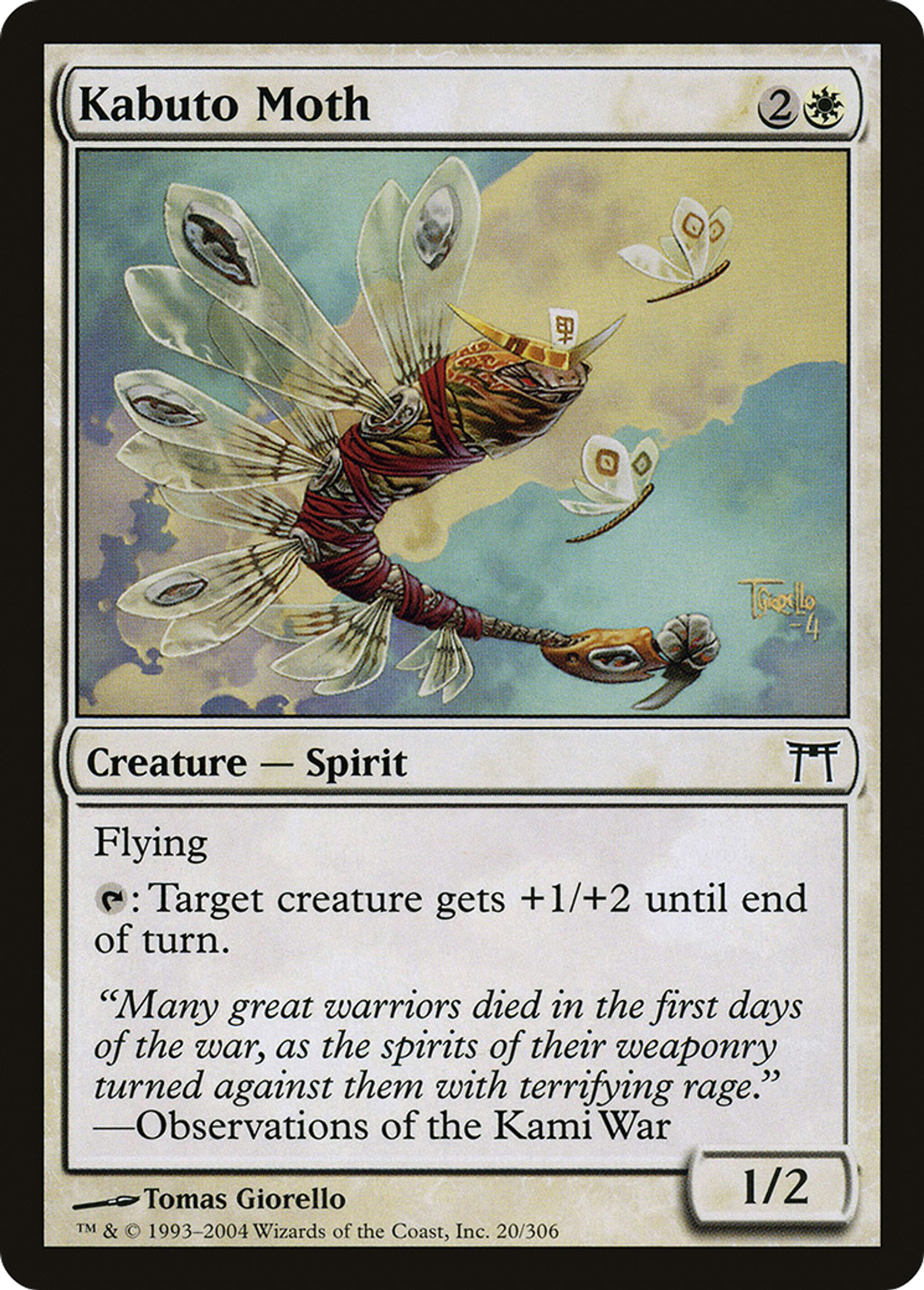 Phalène kabuto — Champions of Kamigawa — Magic: The Gathering