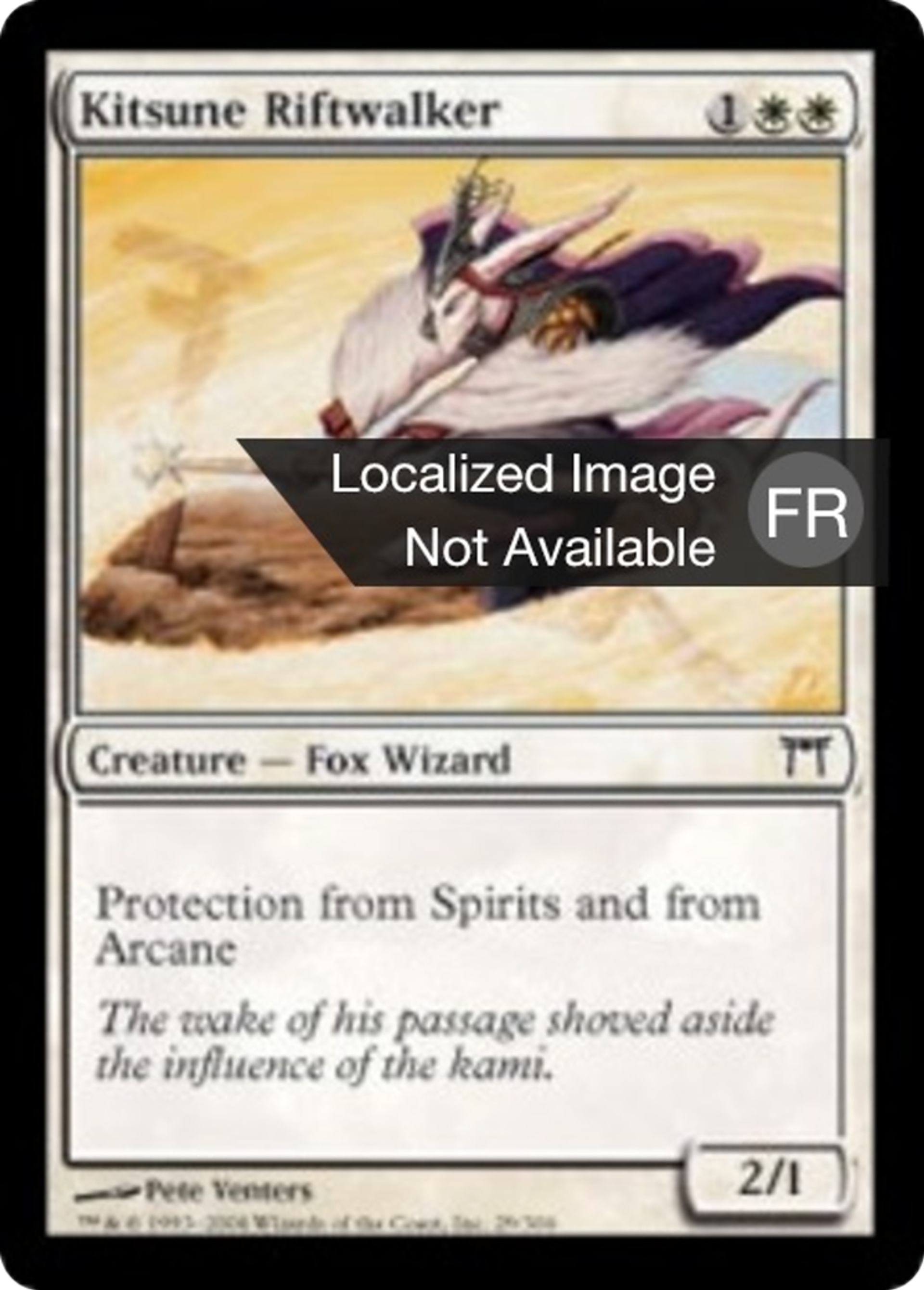 Marcheur des rides kitsune — Champions of Kamigawa — Magic: The Gathering