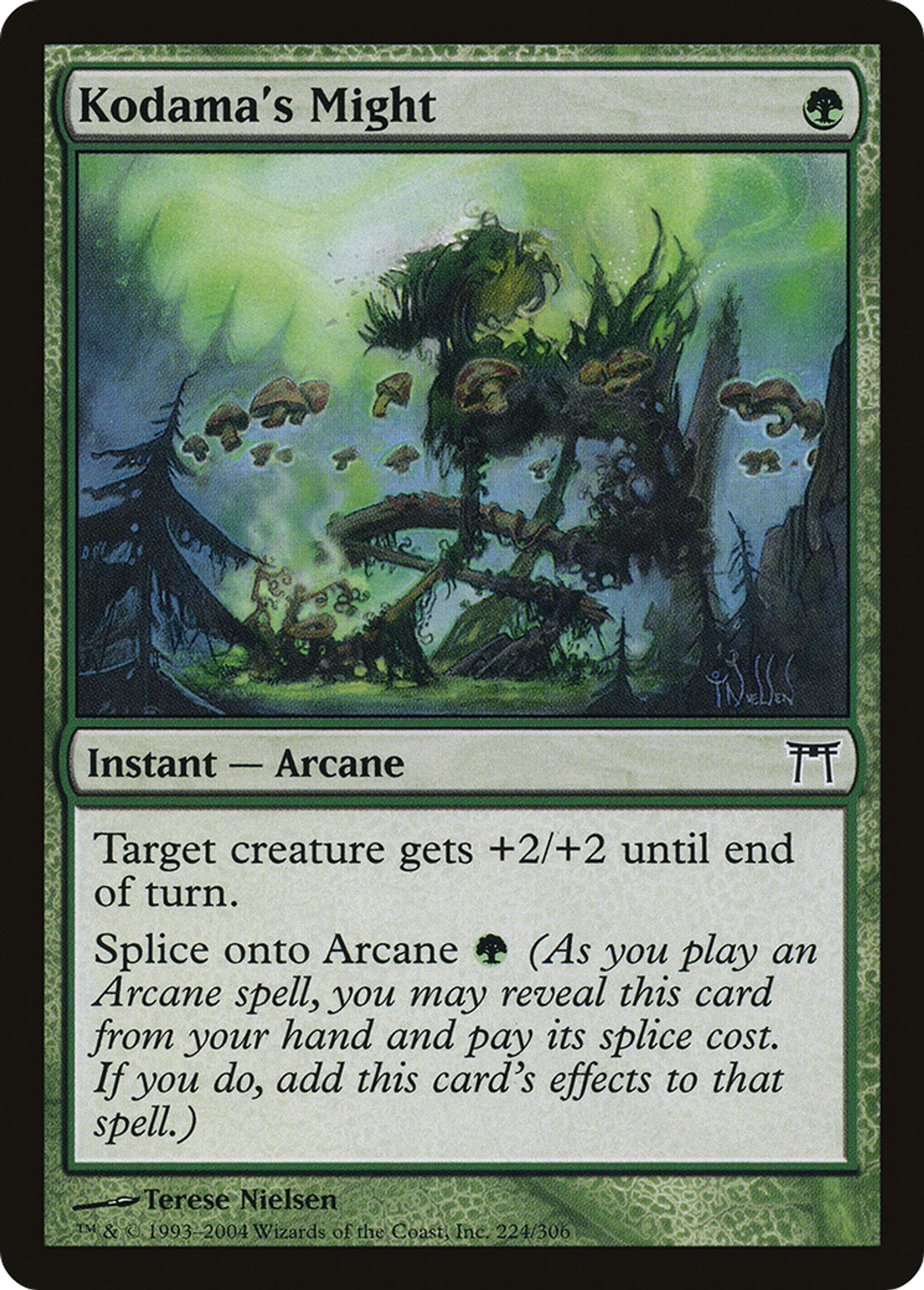 Puissance du kodama — Champions of Kamigawa — Magic: The Gathering