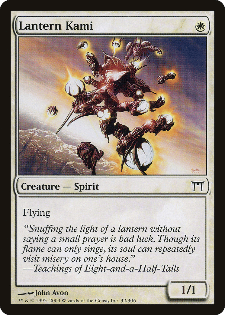 Lantern Kami — Champions of Kamigawa — Magic: The Gathering