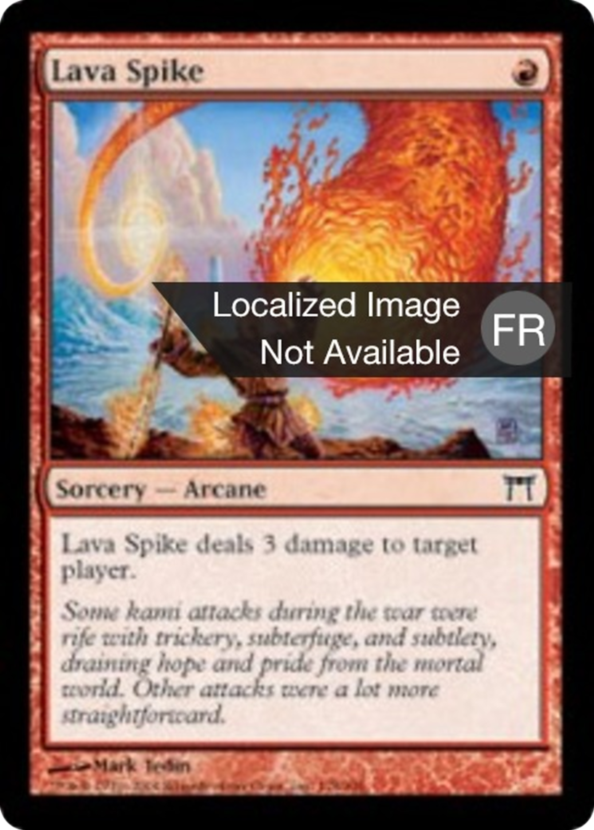 Pointe de lave — Champions of Kamigawa — Magic: The Gathering