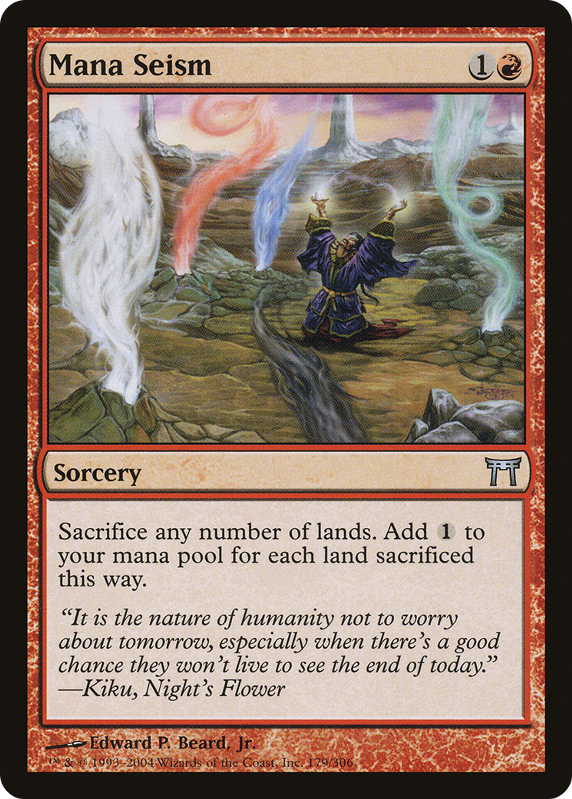 Séisme de mana — Champions of Kamigawa — Magic: The Gathering