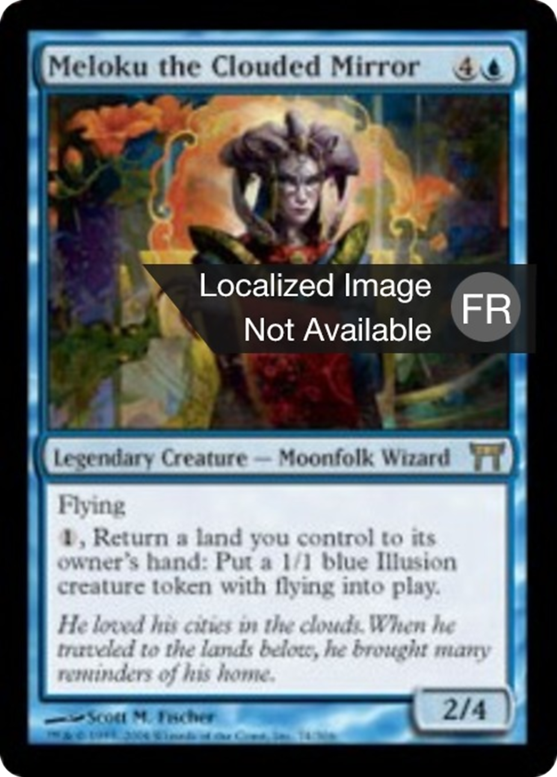 Meloku le Miroir voilé — Champions of Kamigawa — Magic: The Gathering