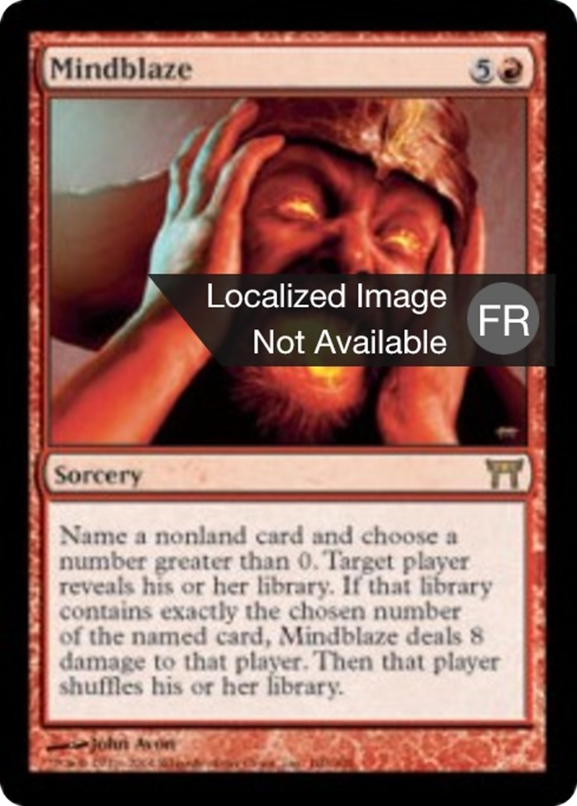 Brasier cérébral — Champions of Kamigawa — Magic: The Gathering