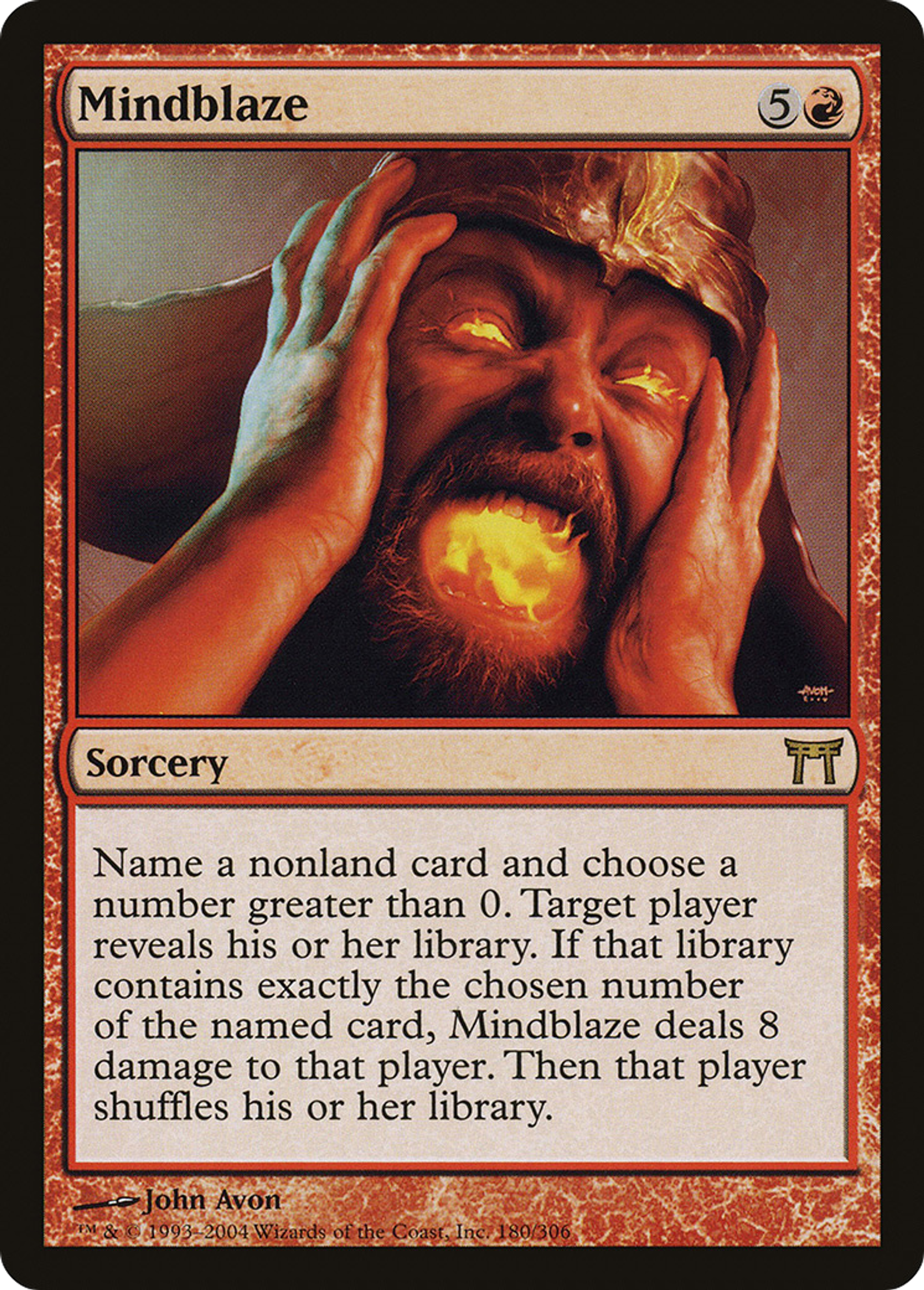 Brasier cérébral — Champions of Kamigawa — Magic: The Gathering