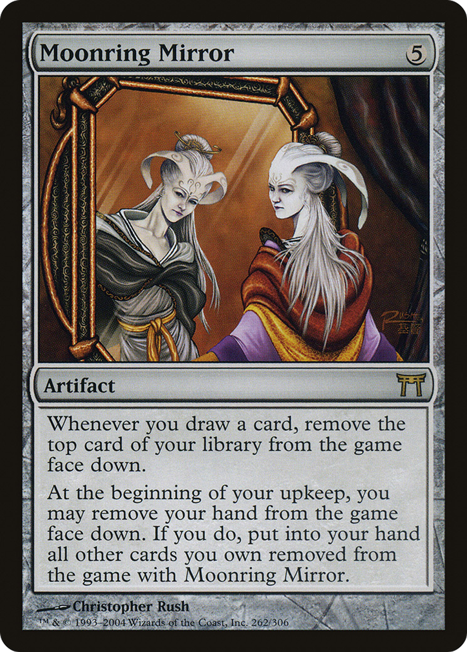 Miroir anneau de lune — Champions of Kamigawa — Magic: The Gathering
