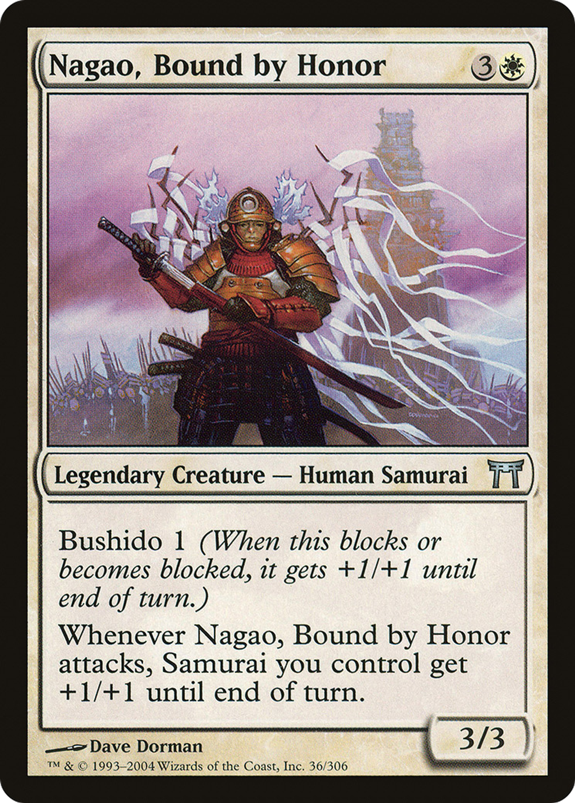 Nagao, lié par l'honneur — Champions of Kamigawa — Magic: The Gathering