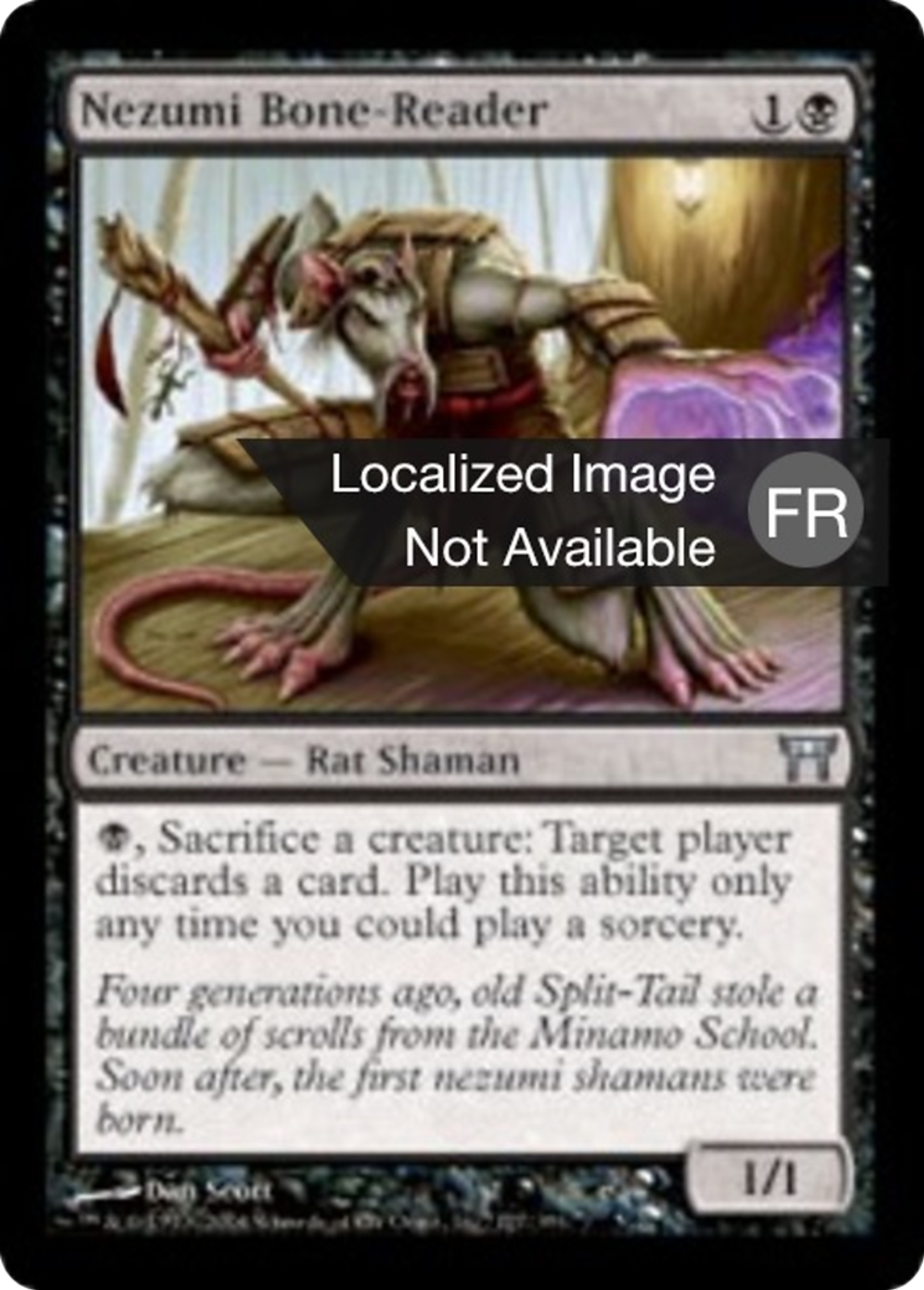 Déchiffre-os nezumi — Champions of Kamigawa — Magic: The Gathering
