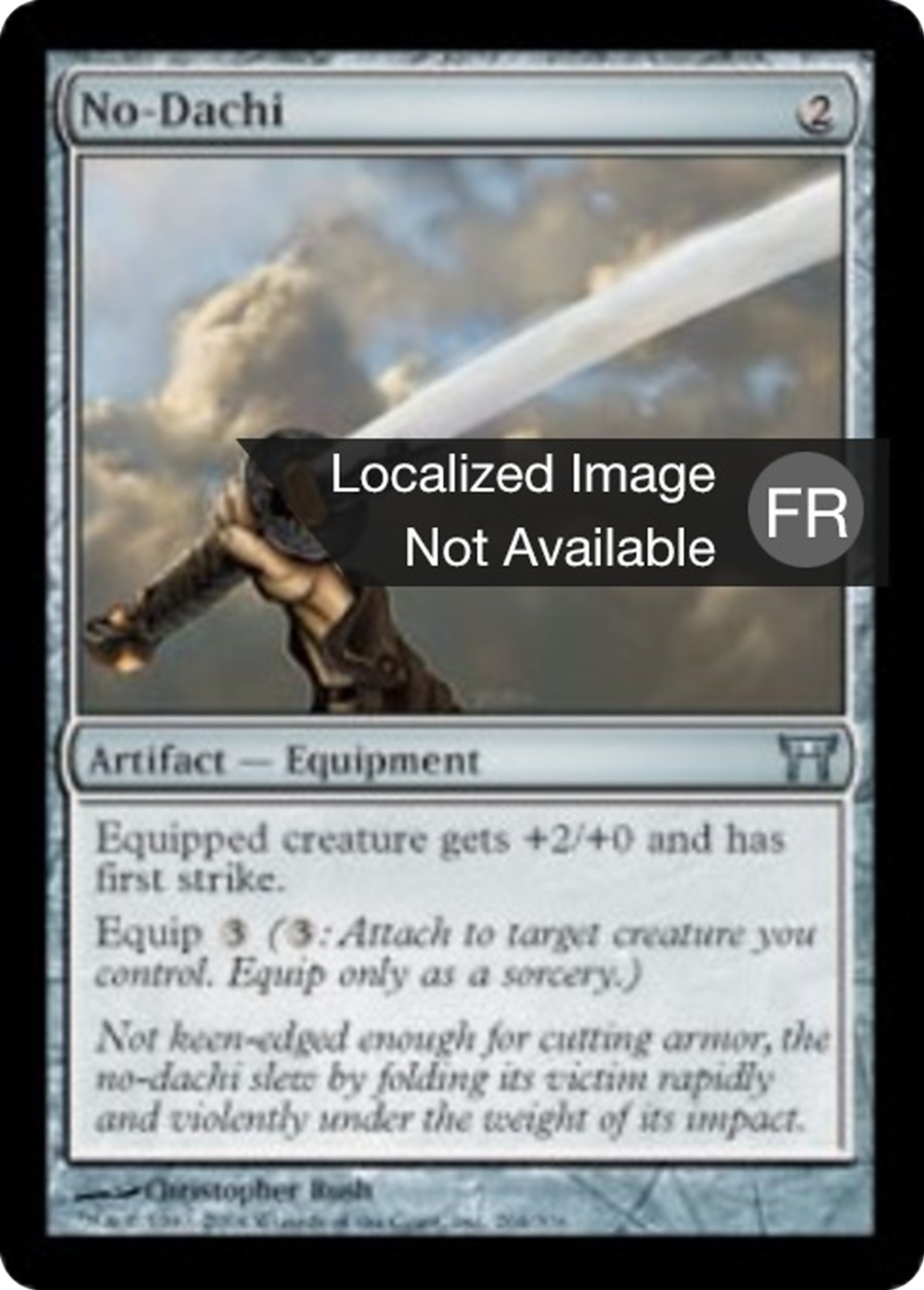 No-dachi — Champions of Kamigawa — Magic: The Gathering