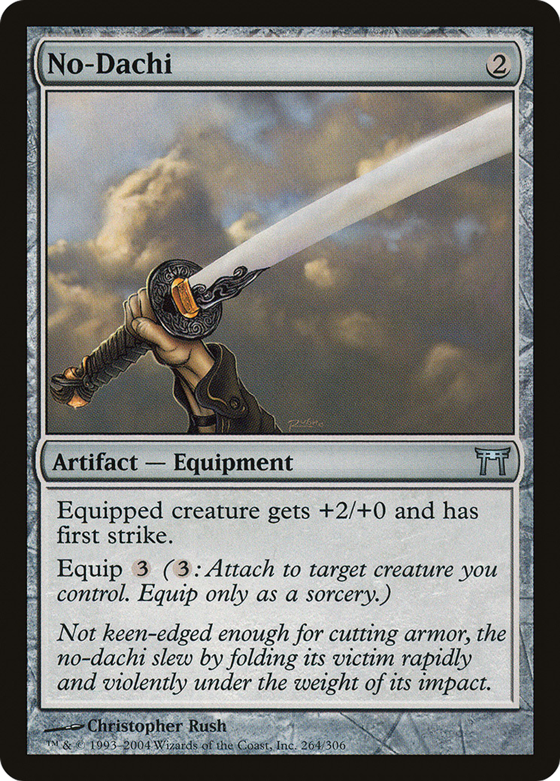 No-dachi — Champions of Kamigawa — Magic: The Gathering