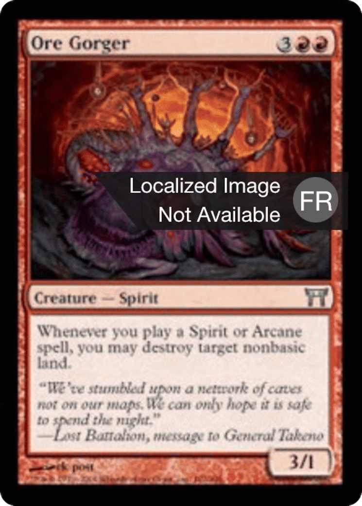 Avaleur de minerai — Champions of Kamigawa — Magic: The Gathering