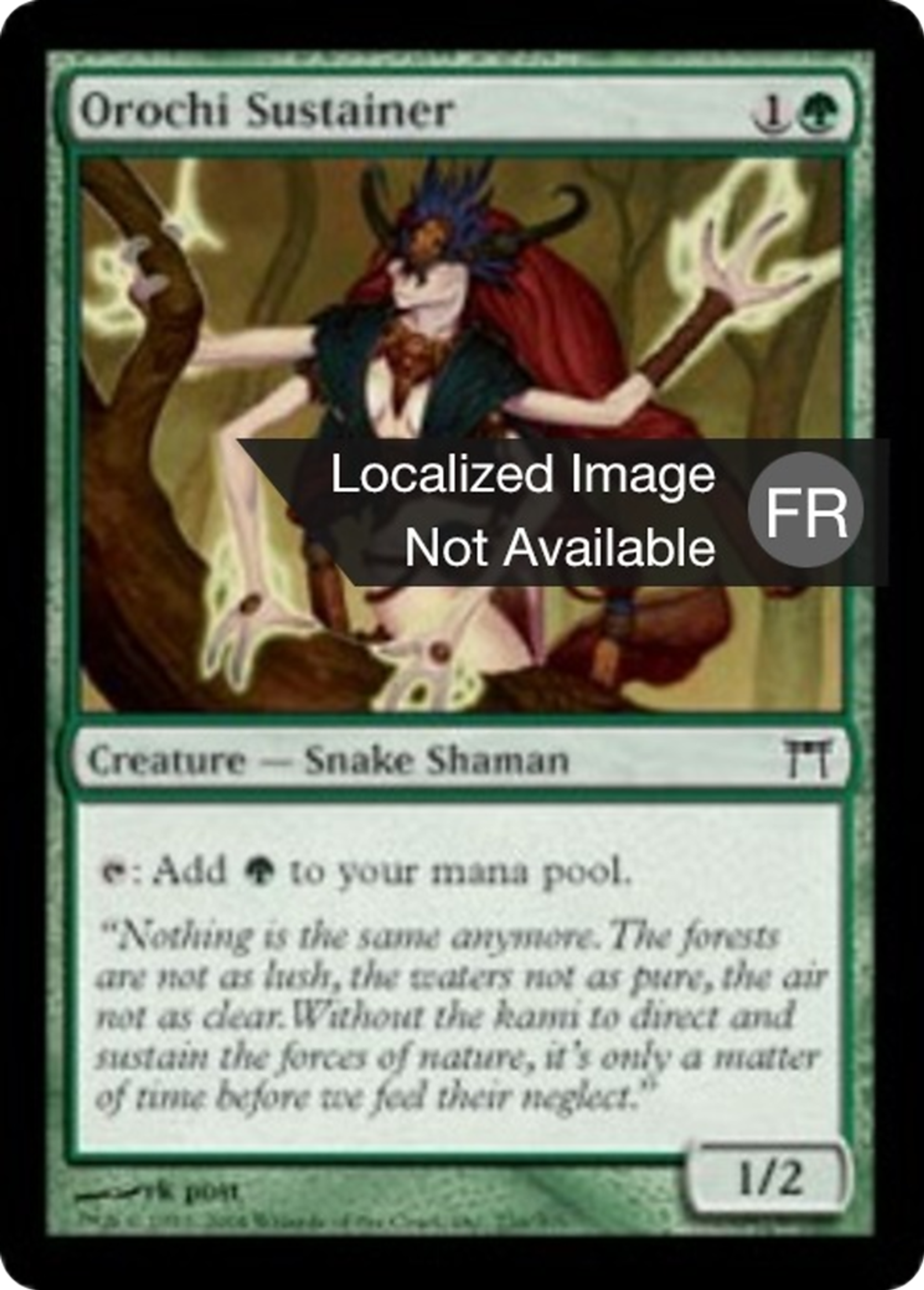 Nourrisseuse orochi — Champions of Kamigawa — Magic: The Gathering