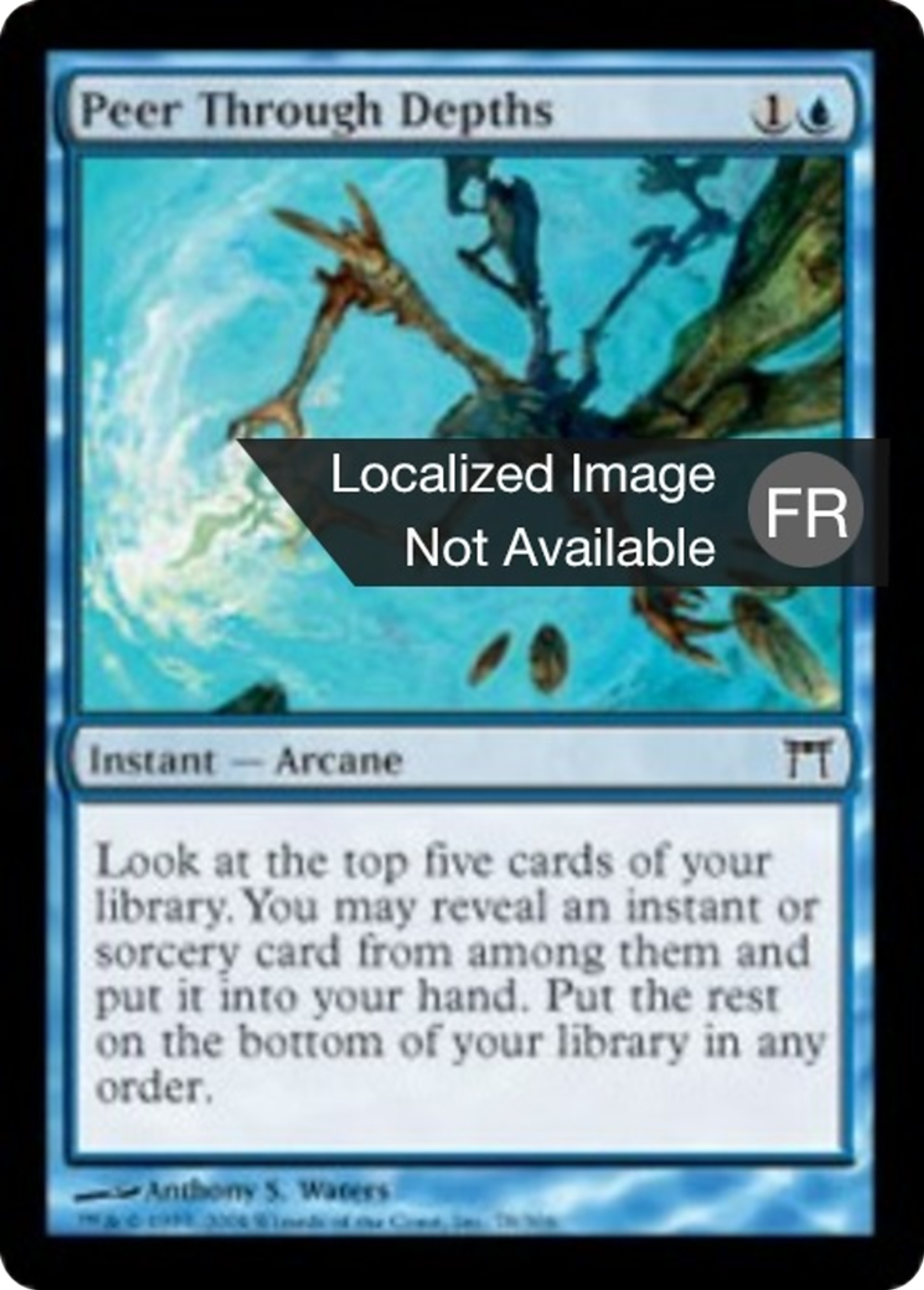 Sonder les profondeurs — Champions of Kamigawa — Magic: The Gathering