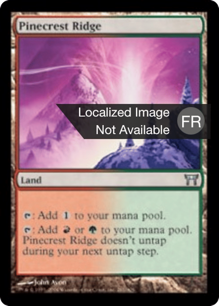 Contreforts de Crêtepin — Champions of Kamigawa — Magic: The Gathering
