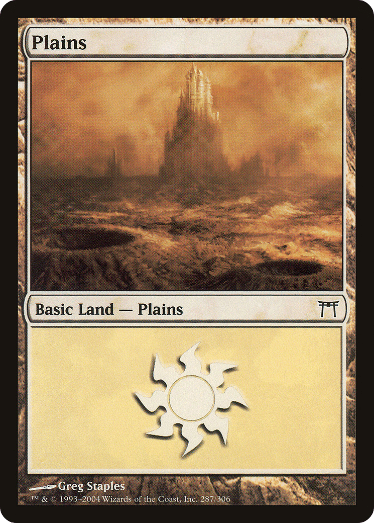 Plains — Champions of Kamigawa — Magic: The Gathering