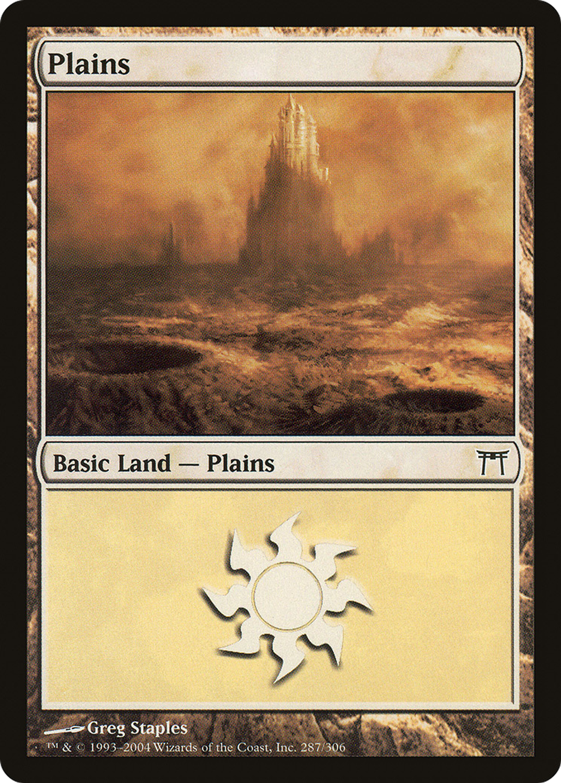 Plaine — Champions of Kamigawa — Magic: The Gathering