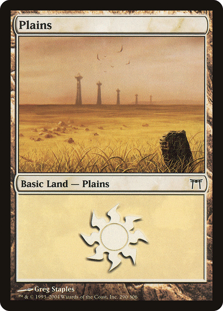 Plains — Champions of Kamigawa — Magic: The Gathering