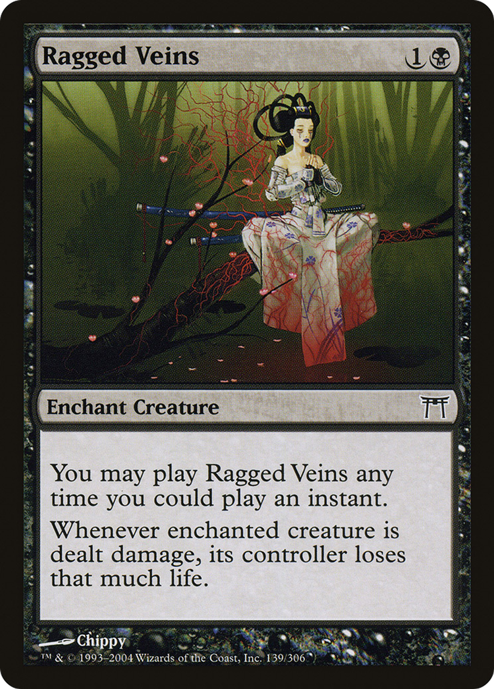 Veines en lambeaux — Champions of Kamigawa — Magic: The Gathering