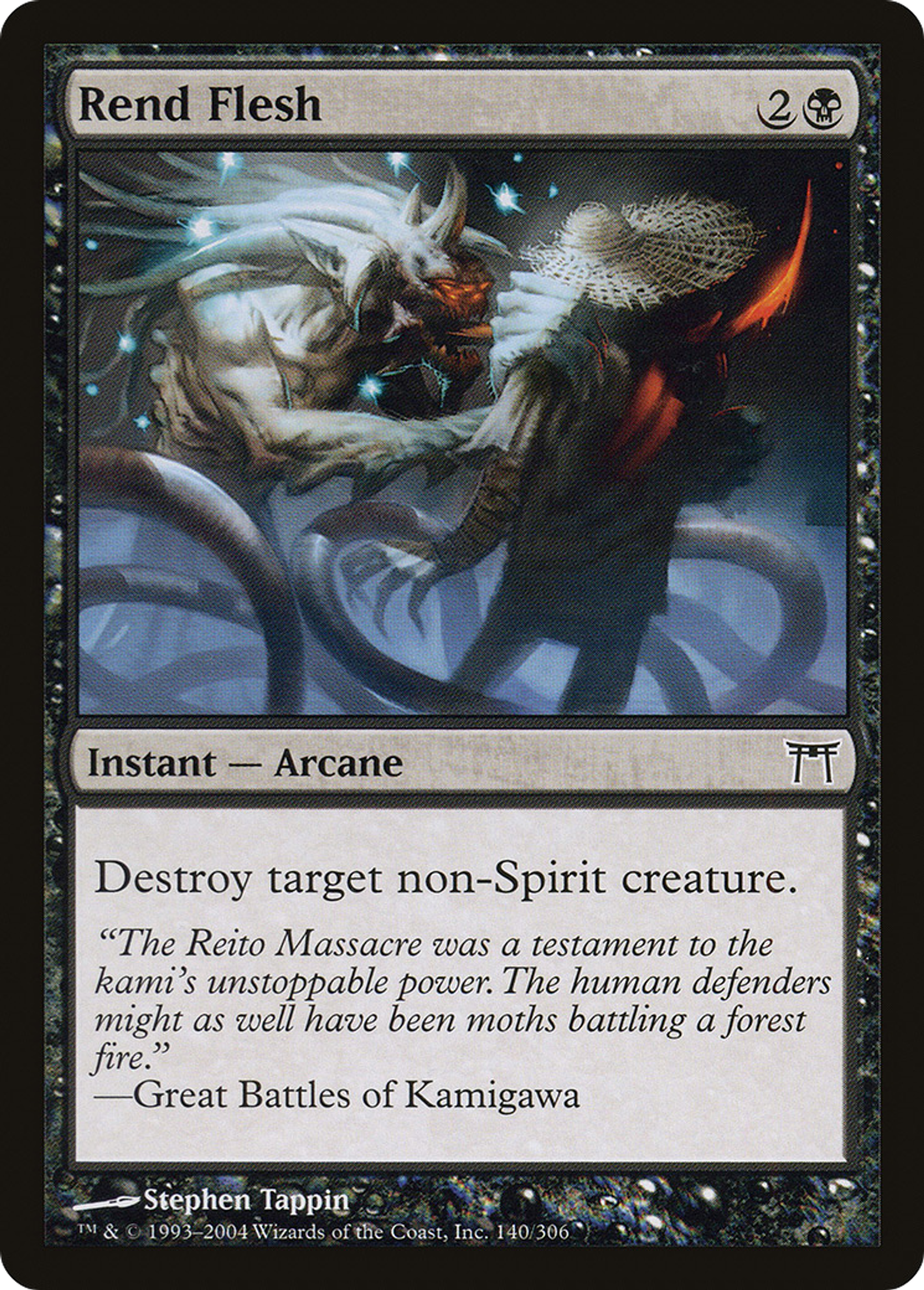 Arracher la chair — Champions of Kamigawa — Magic: The Gathering