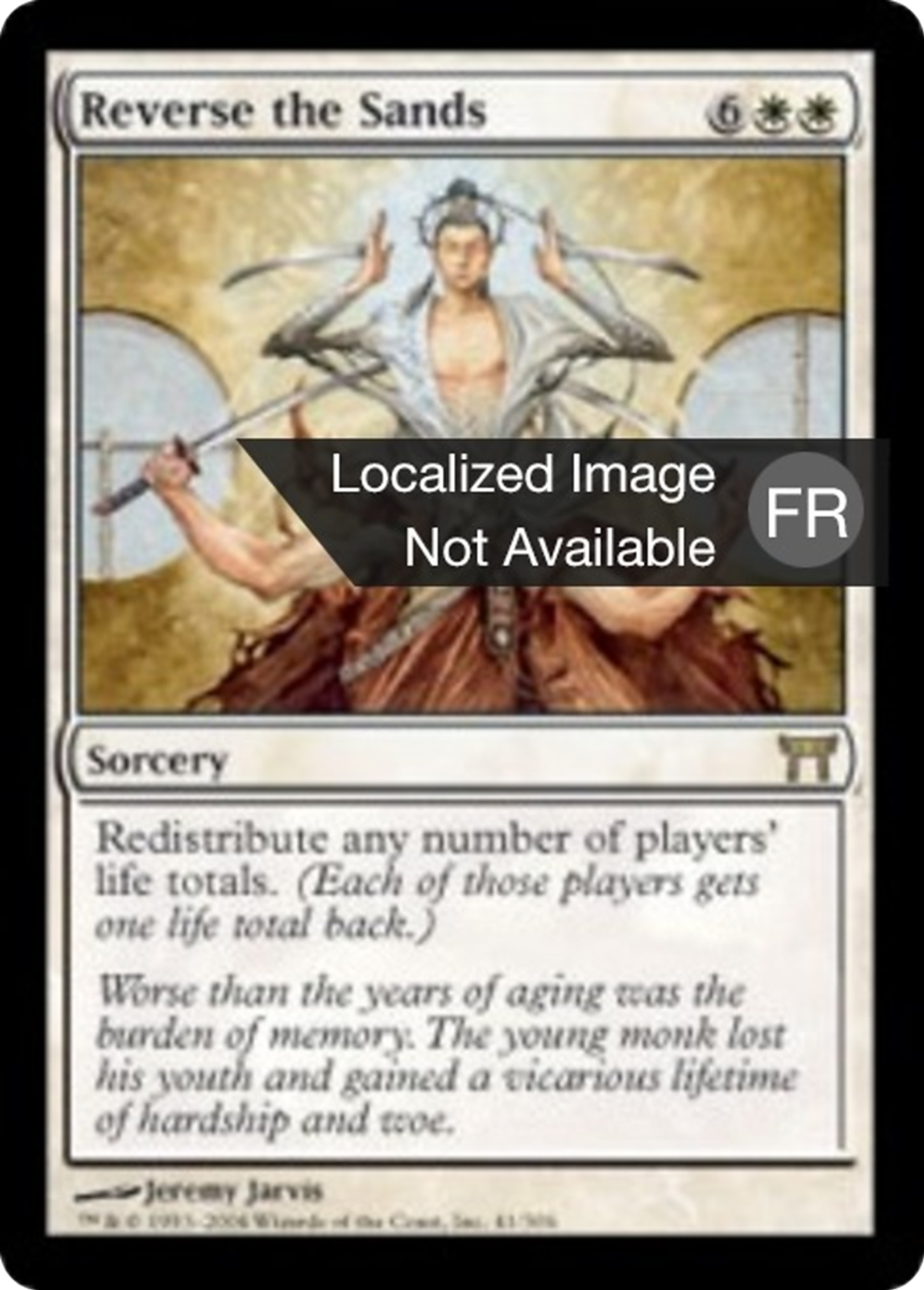 Inversion de sablier — Champions of Kamigawa — Magic: The Gathering