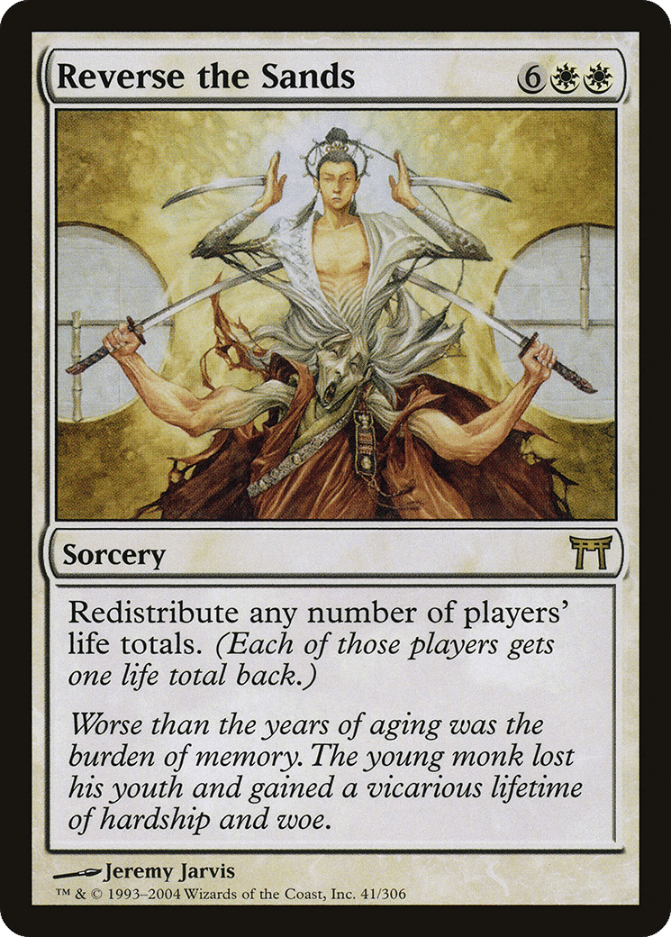 Reverse the Sands — Champions of Kamigawa — Magic: The Gathering