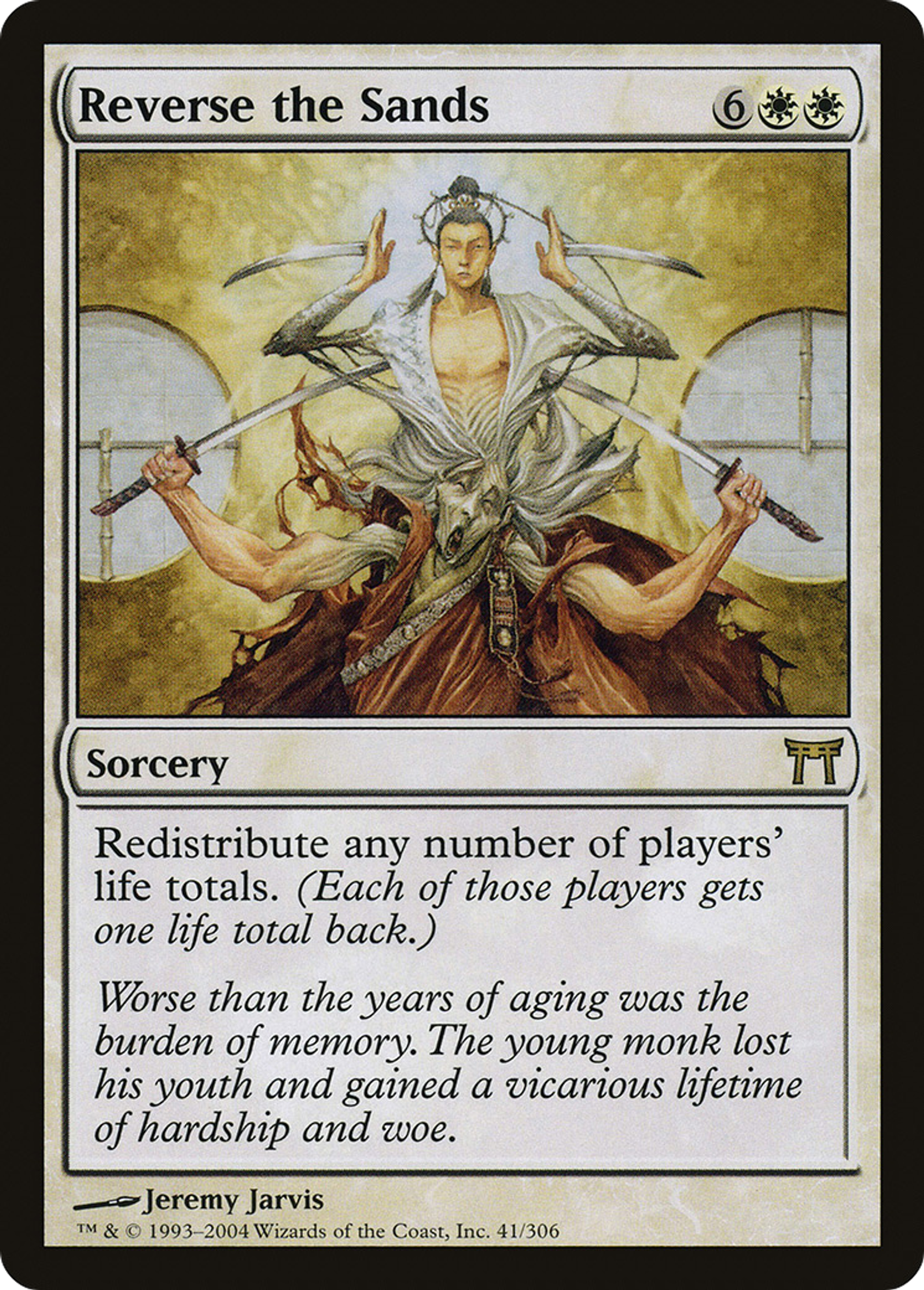 Inversion de sablier — Champions of Kamigawa — Magic: The Gathering