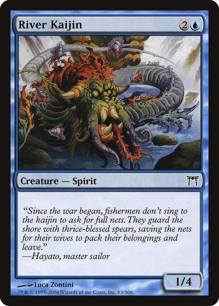 River Kaijin — Champions of Kamigawa — Magic: The Gathering