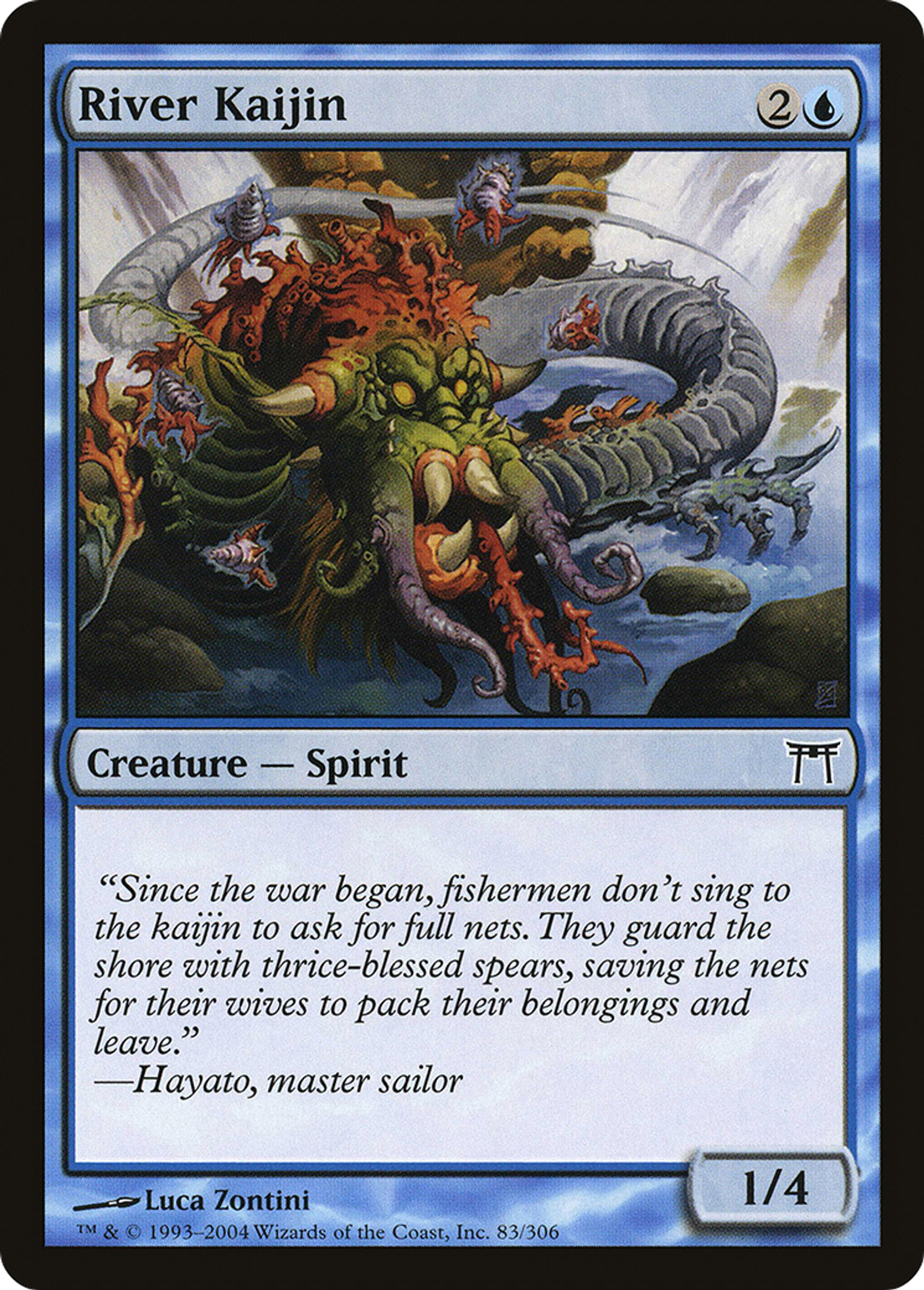 Kaijin de rivière — Champions of Kamigawa — Magic: The Gathering