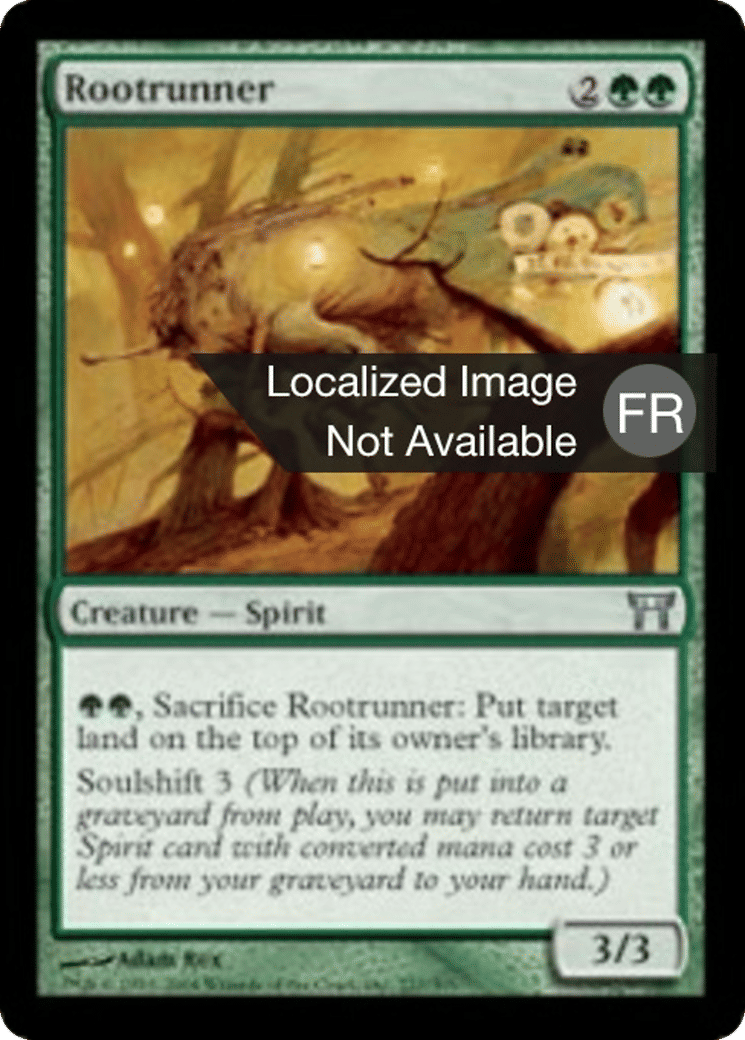 Coureur des racines — Champions of Kamigawa — Magic: The Gathering