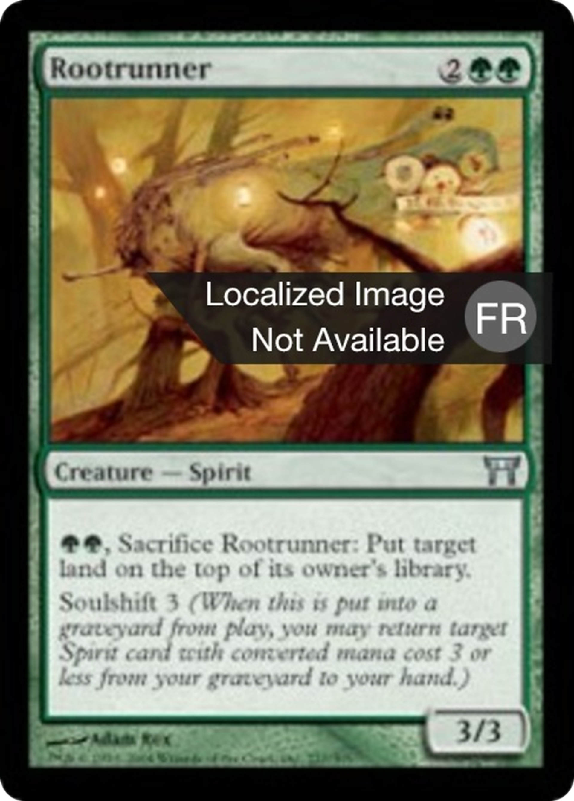 Coureur des racines — Champions of Kamigawa — Magic: The Gathering