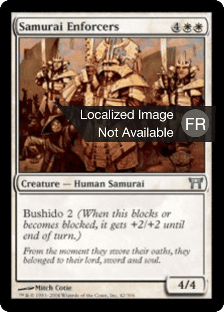 Argousins samouraïs — Champions of Kamigawa — Magic: The Gathering