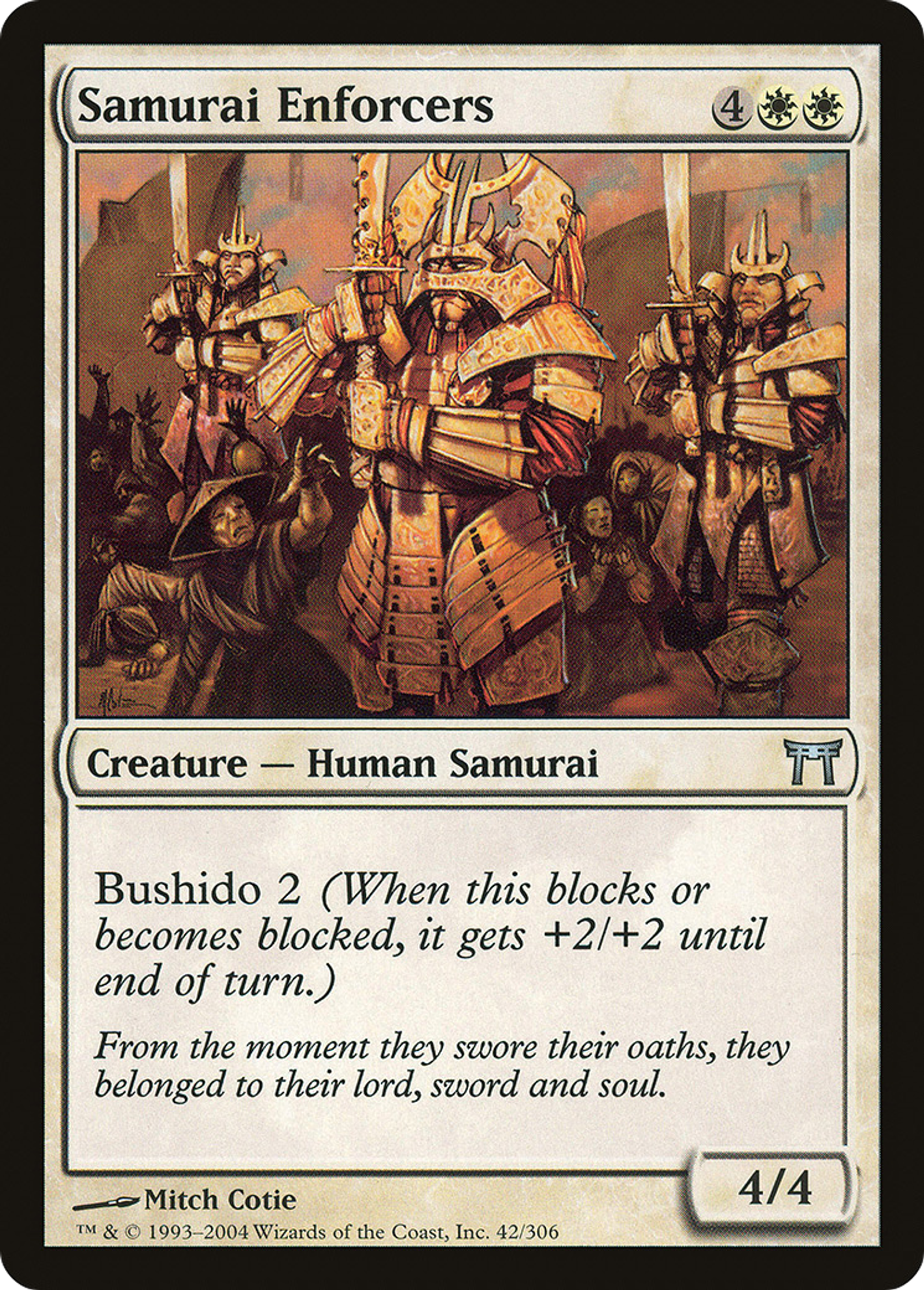Argousins samouraïs — Champions of Kamigawa — Magic: The Gathering