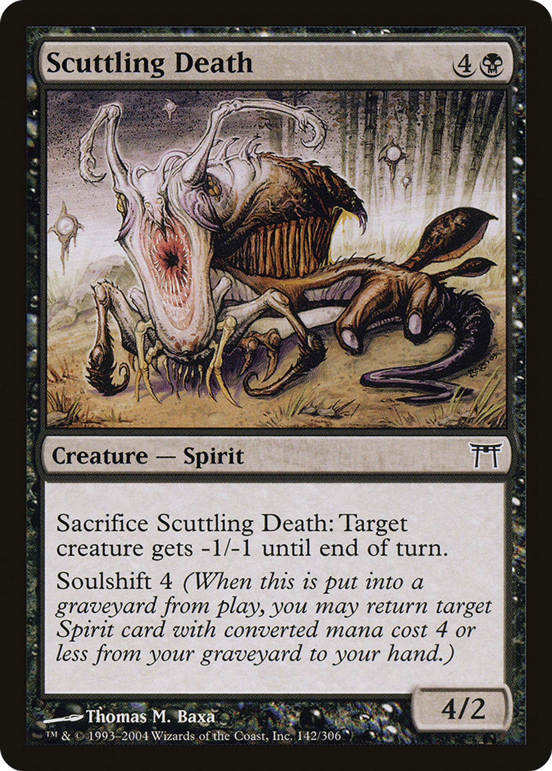Mort galopante — Champions of Kamigawa — Magic: The Gathering