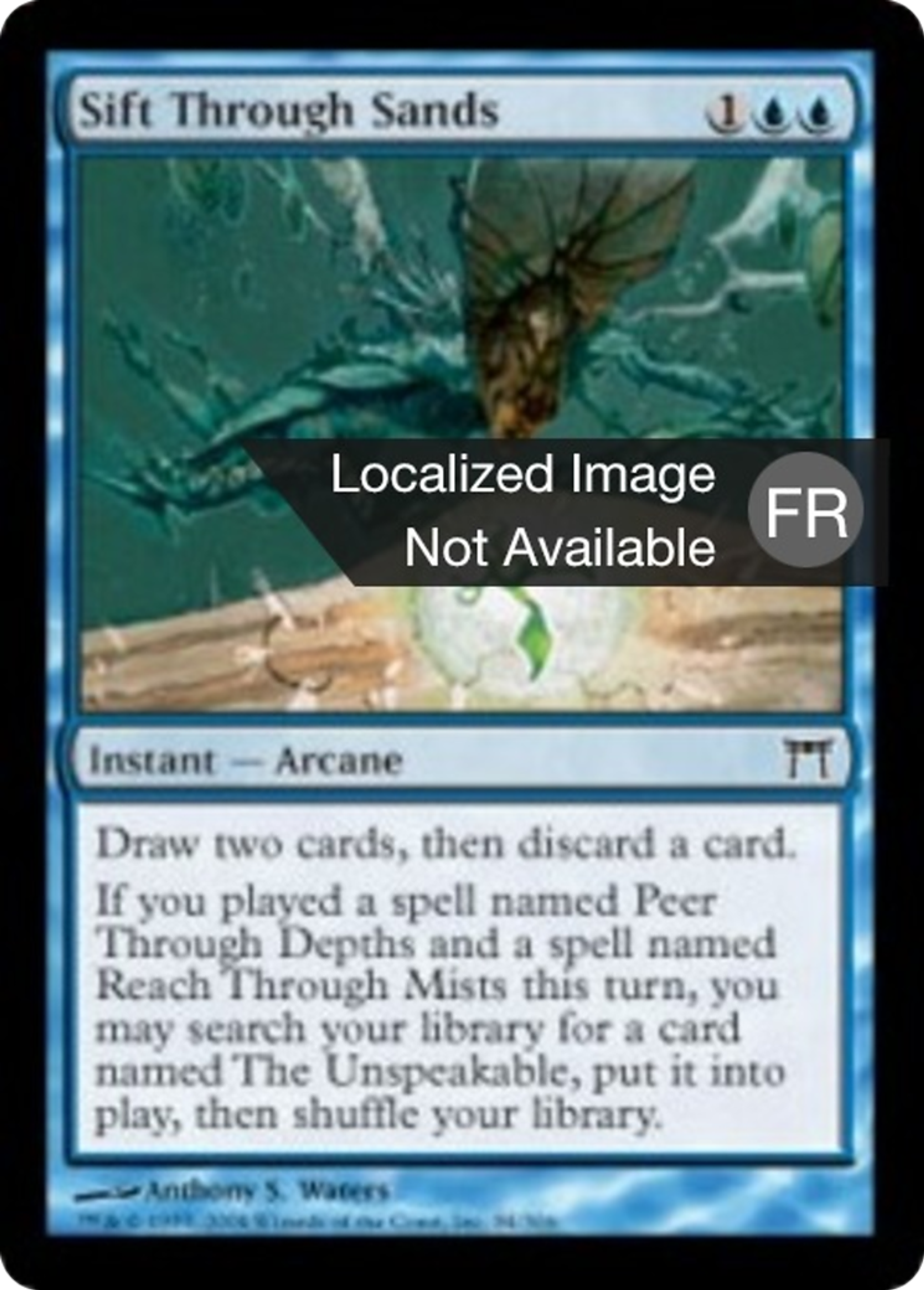 Tamiser le sable — Champions of Kamigawa — Magic: The Gathering
