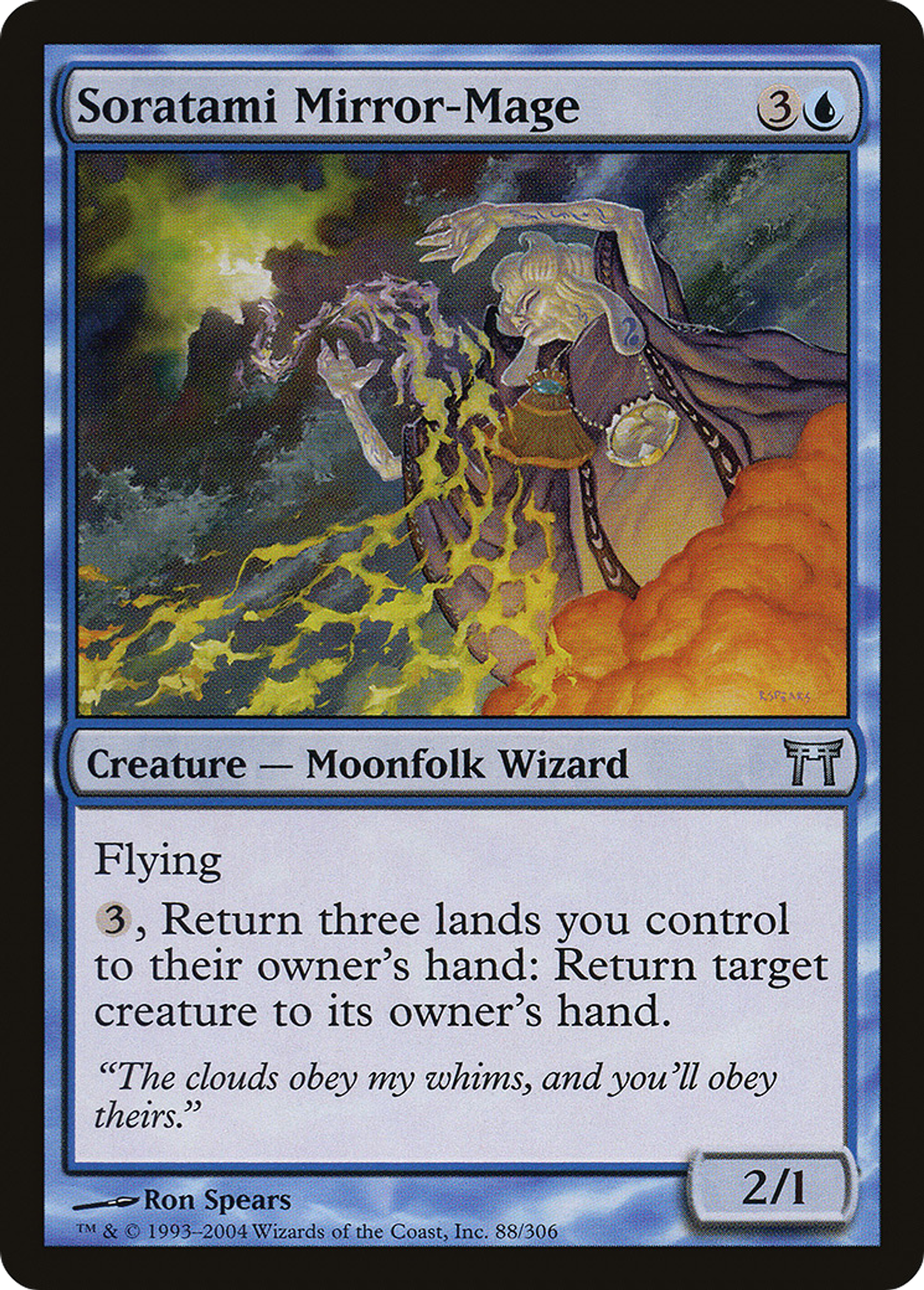 Mage-miroir soratami — Champions of Kamigawa — Magic: The Gathering