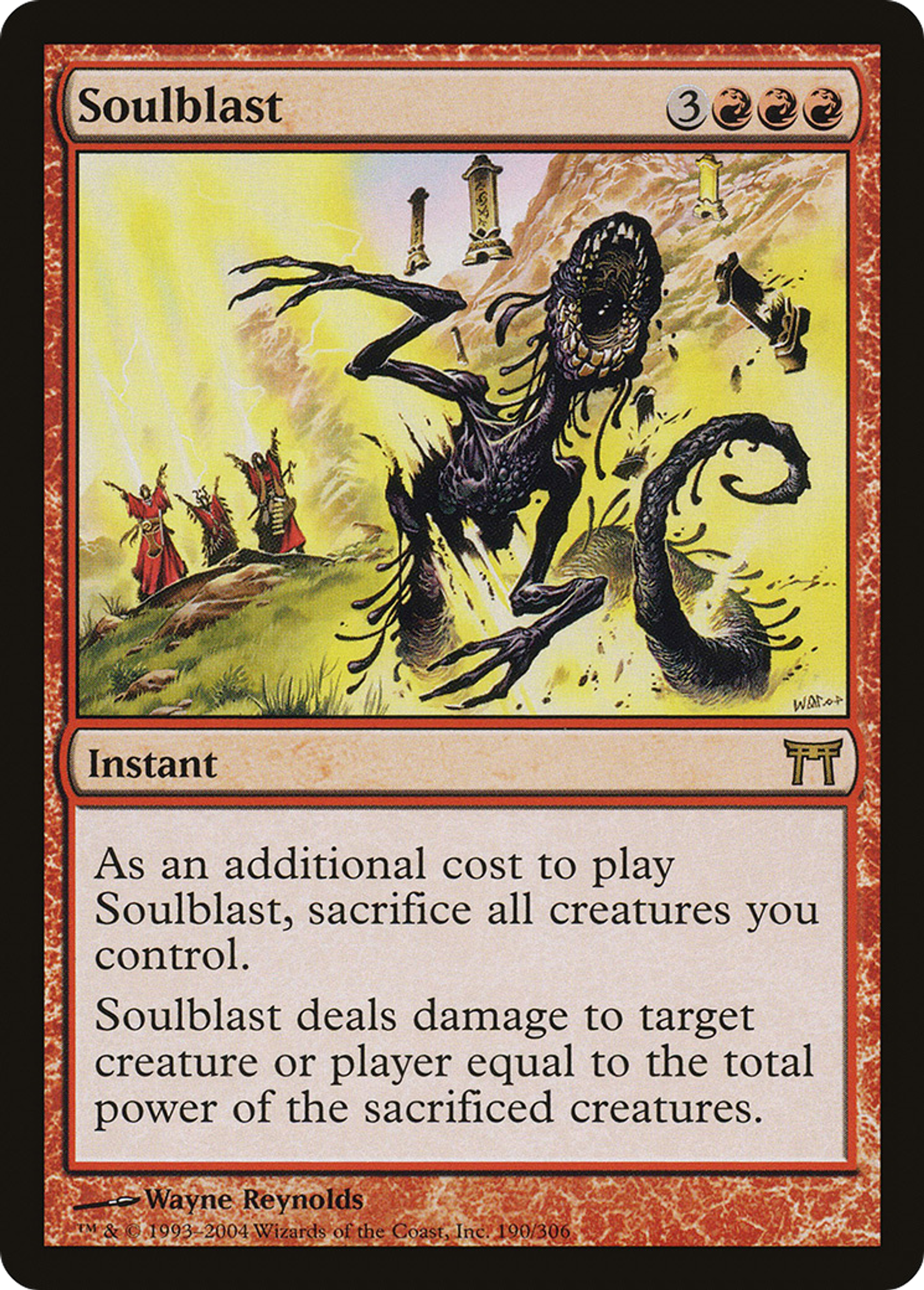 Salve d'âmes — Champions of Kamigawa — Magic: The Gathering