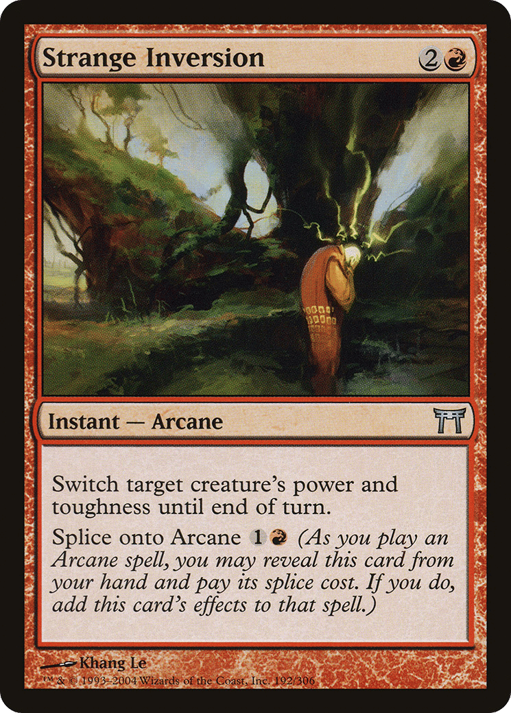 Strange Inversion — Champions of Kamigawa — Magic: The Gathering