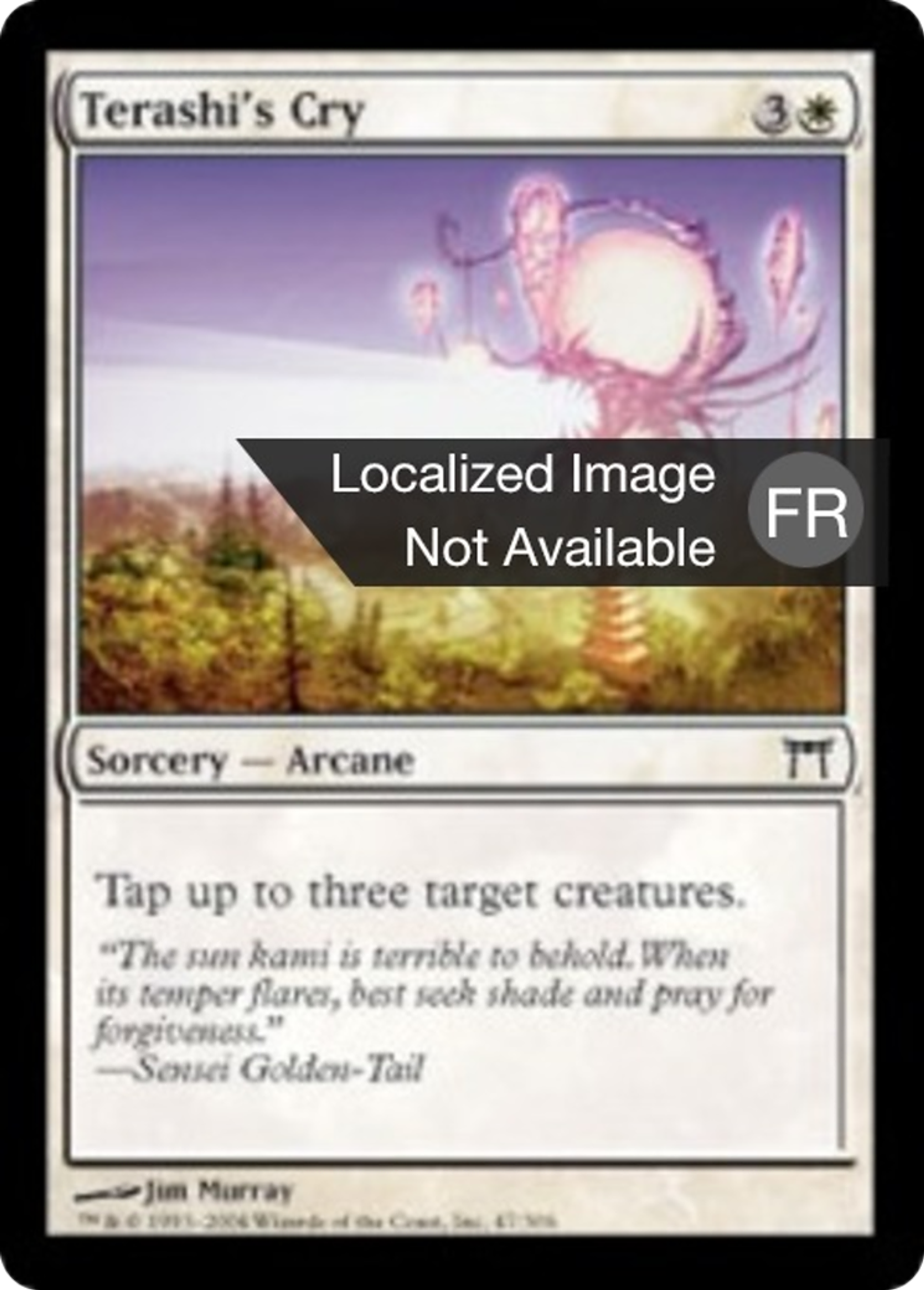 Cri de Terashi — Champions of Kamigawa — Magic: The Gathering