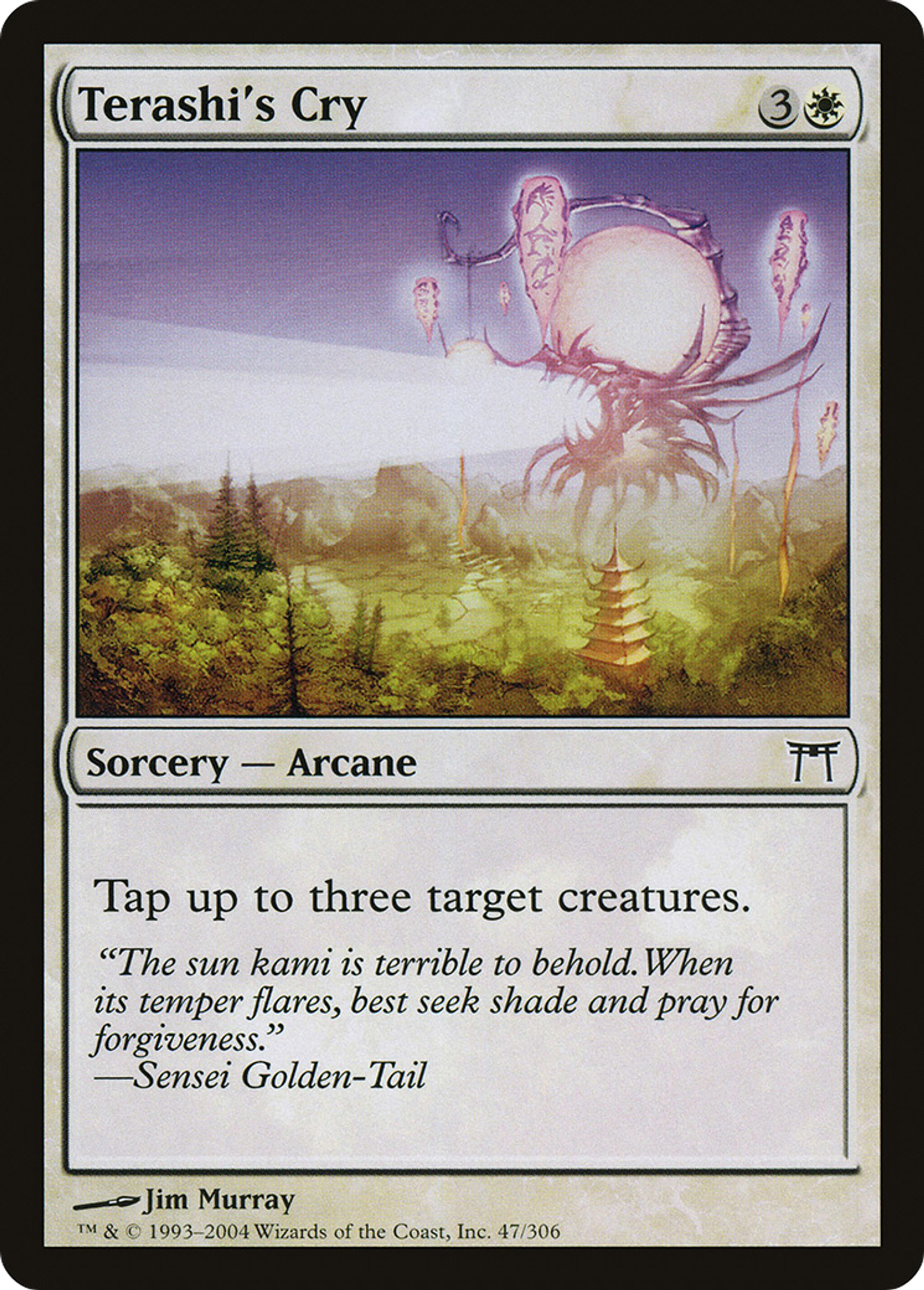 Cri de Terashi — Champions of Kamigawa — Magic: The Gathering