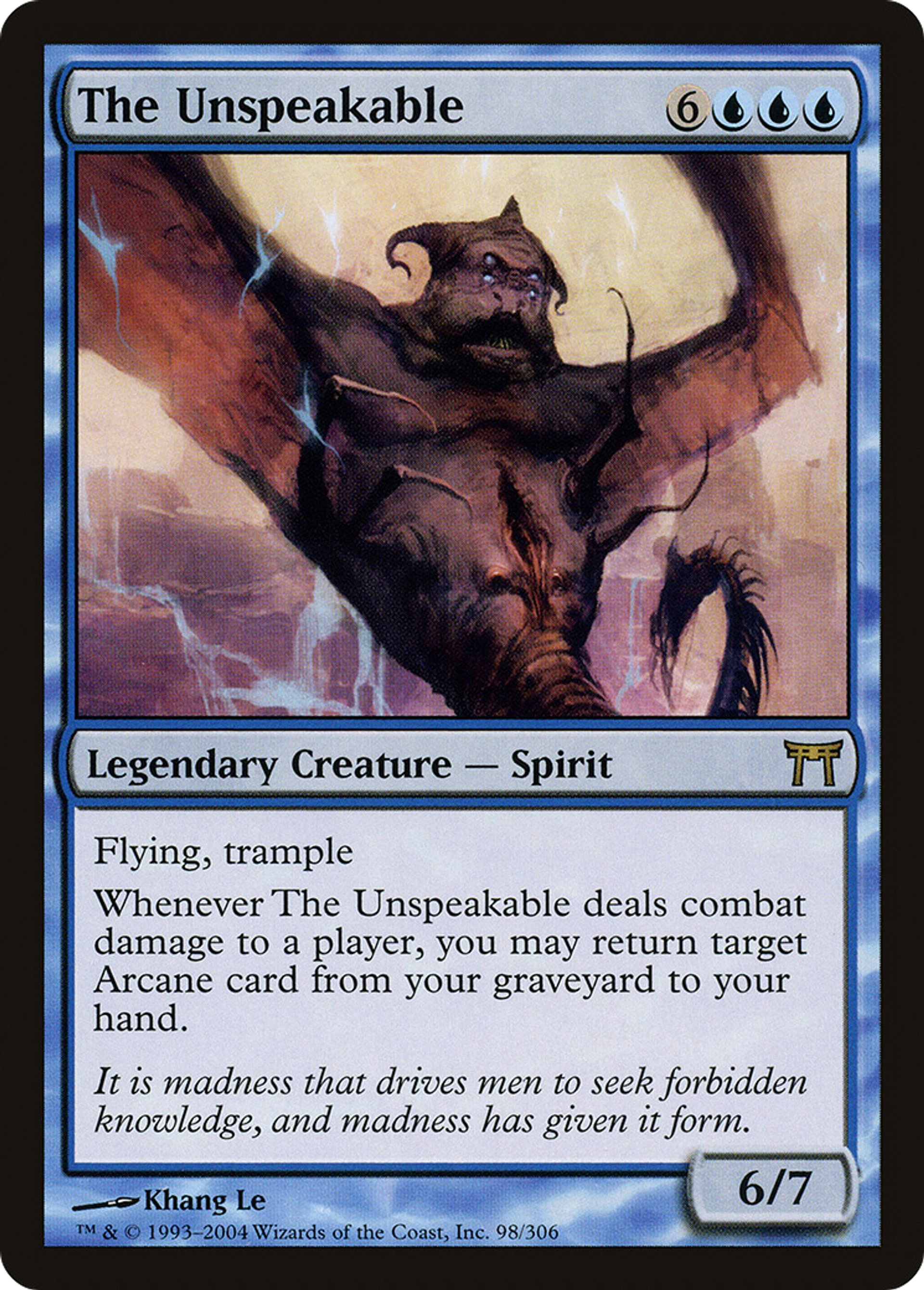 l'Innommable — Champions of Kamigawa — Magic: The Gathering