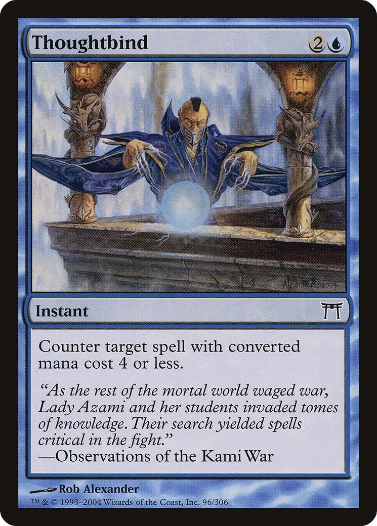 Thoughtbind — Champions of Kamigawa — Magic: The Gathering