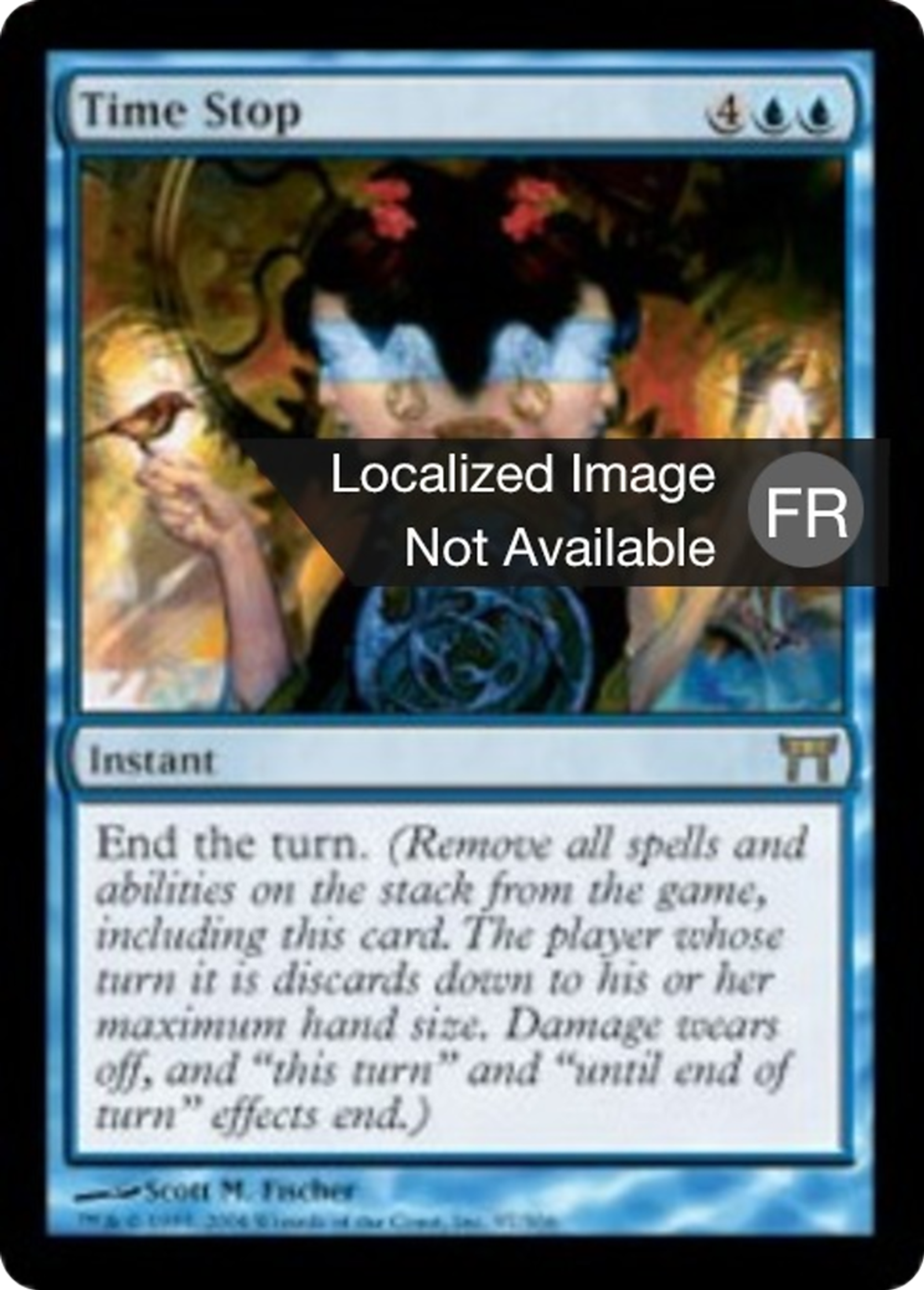 Arrêt du temps — Champions of Kamigawa — Magic: The Gathering