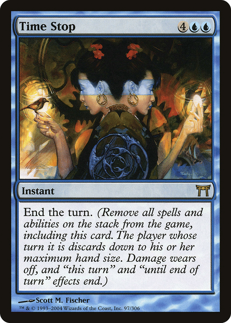 Time Stop — Champions of Kamigawa — Magic: The Gathering