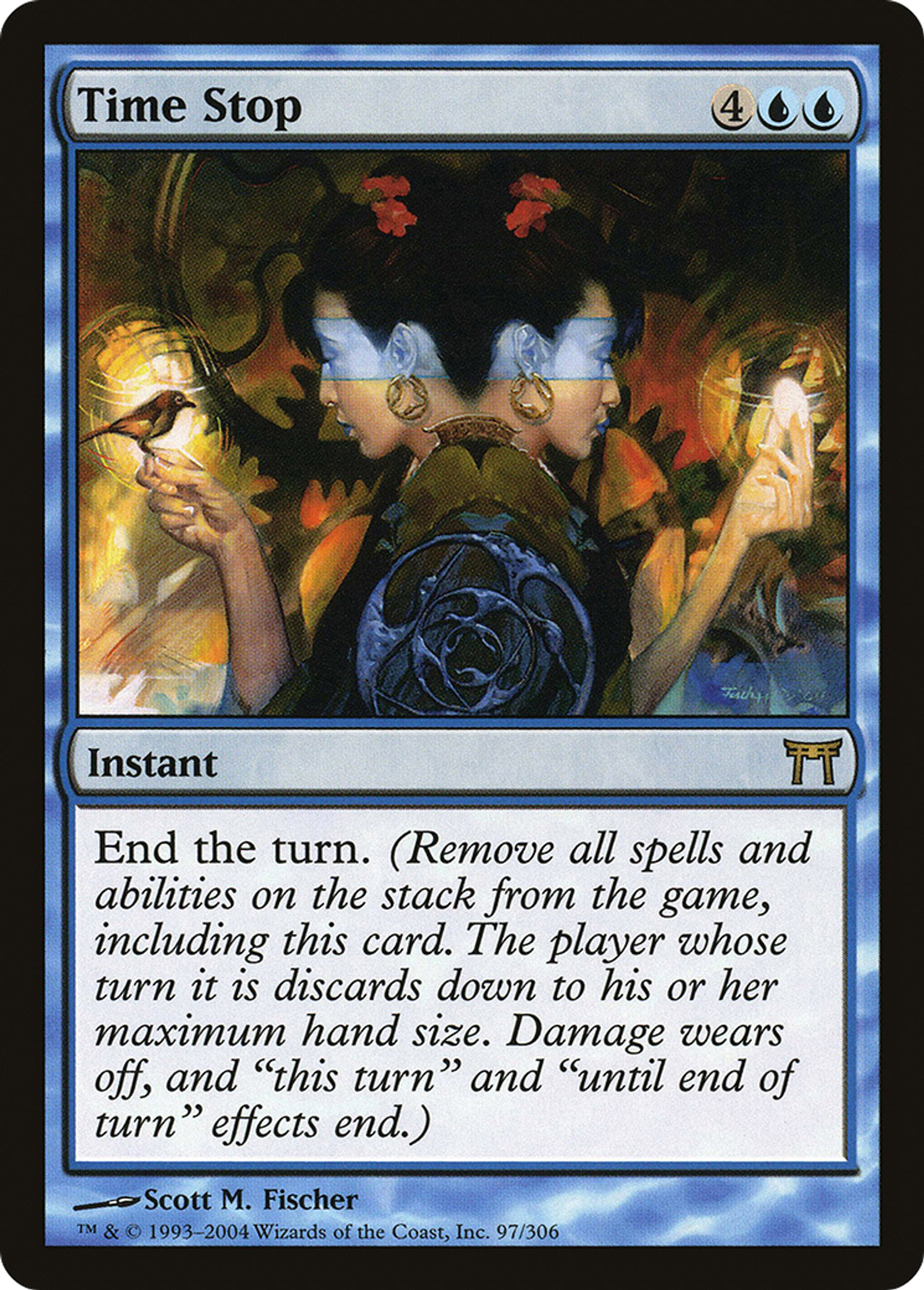 Arrêt du temps — Champions of Kamigawa — Magic: The Gathering