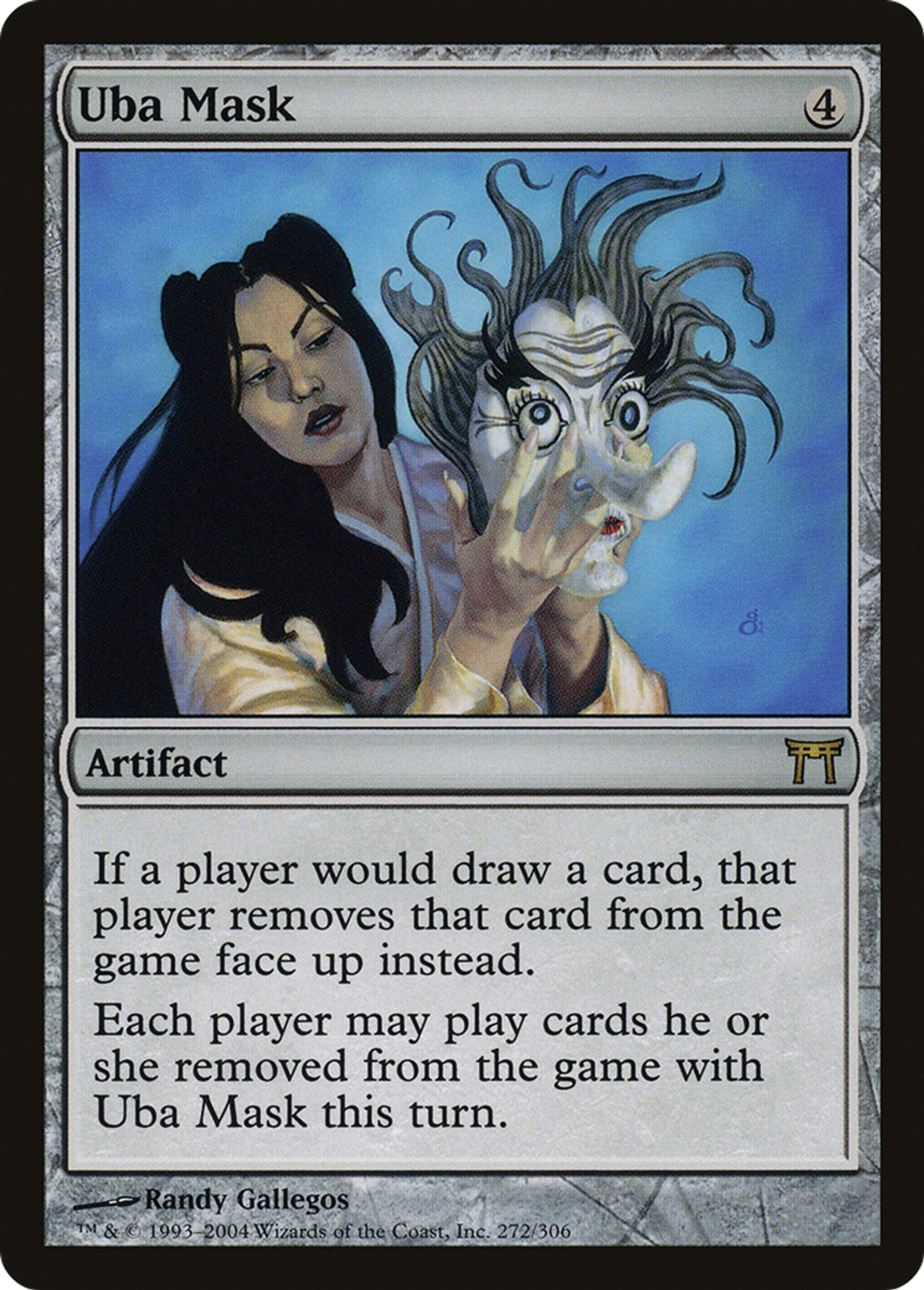 Masque d'uba — Champions of Kamigawa — Magic: The Gathering