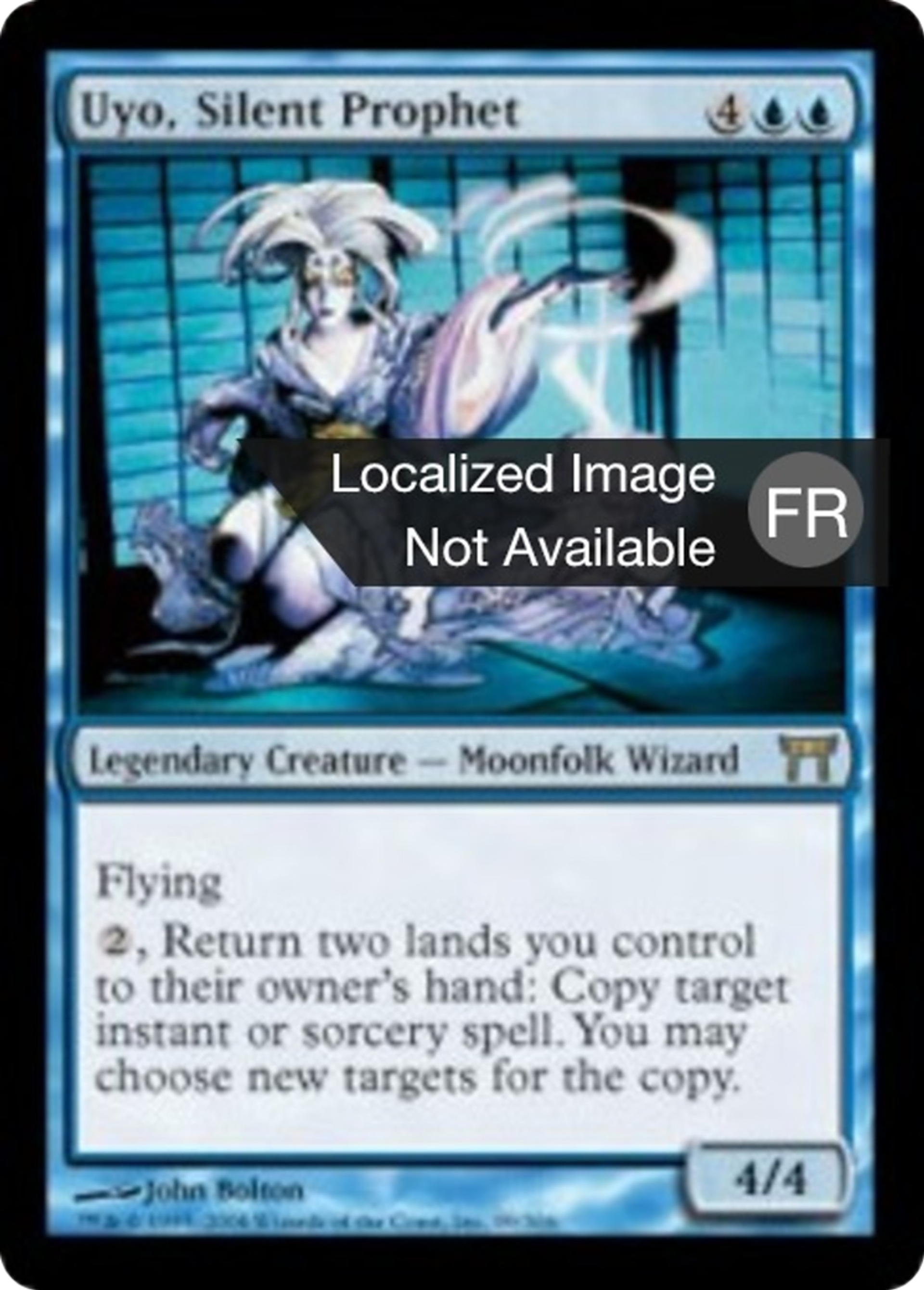 Uyo, prophétesse silencieuse — Champions of Kamigawa — Magic: The Gathering